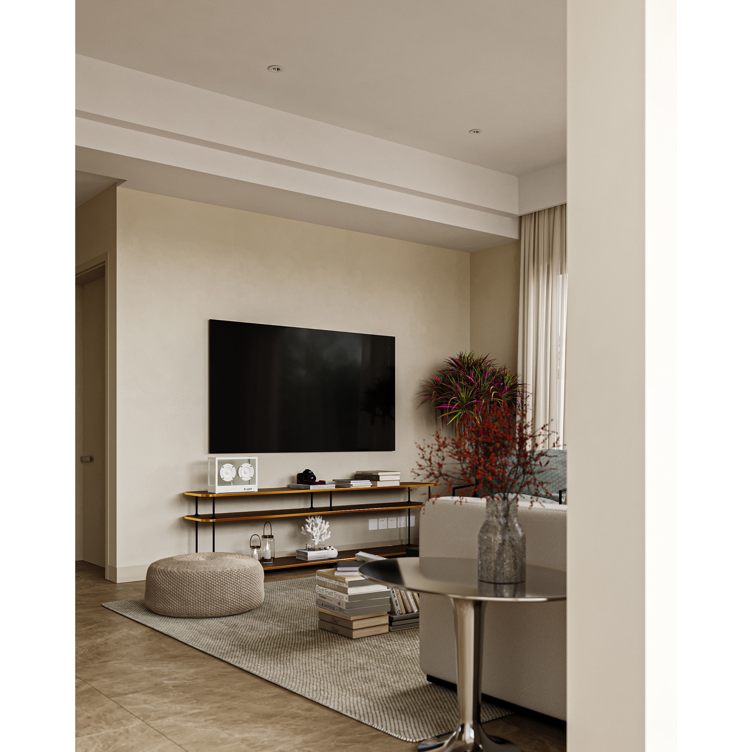 Modern Villa Design - Game-Ready 3D Model - View 9