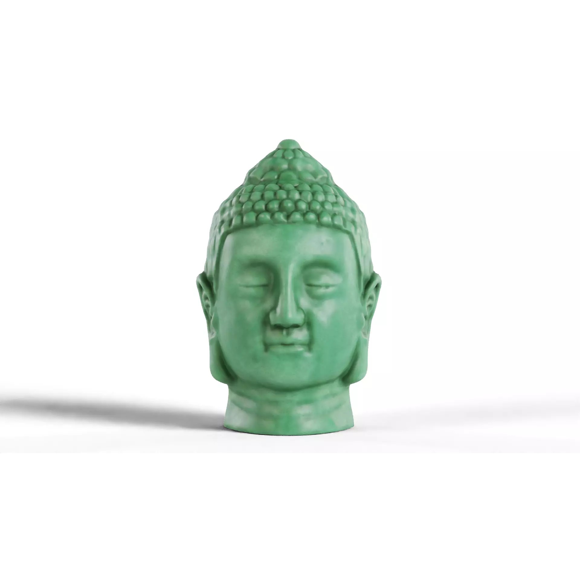 Buddha Statue - Low-Poly Game-Ready 3D Model - View 2