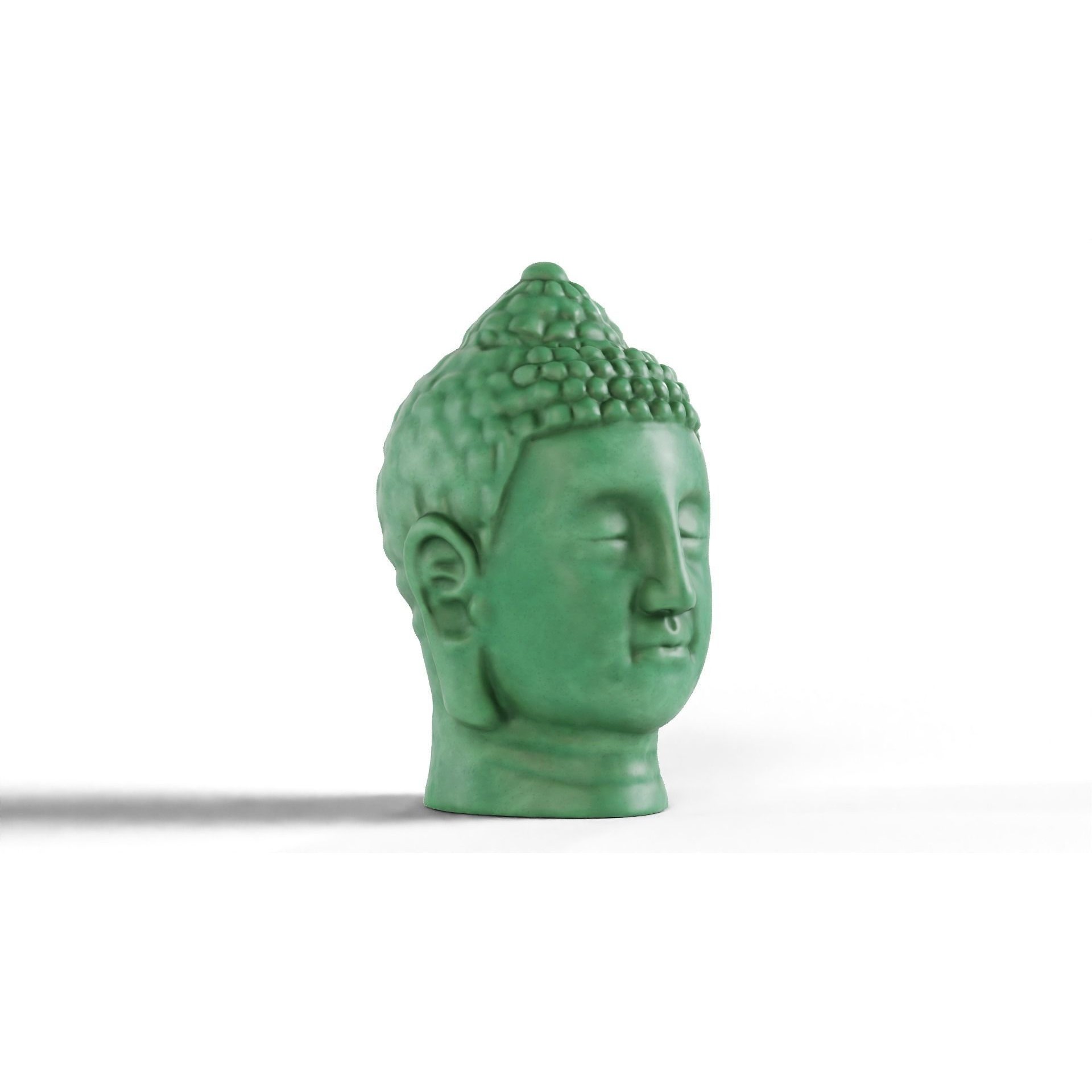 Buddha Statue - Low-Poly Game-Ready 3D Model - View 9