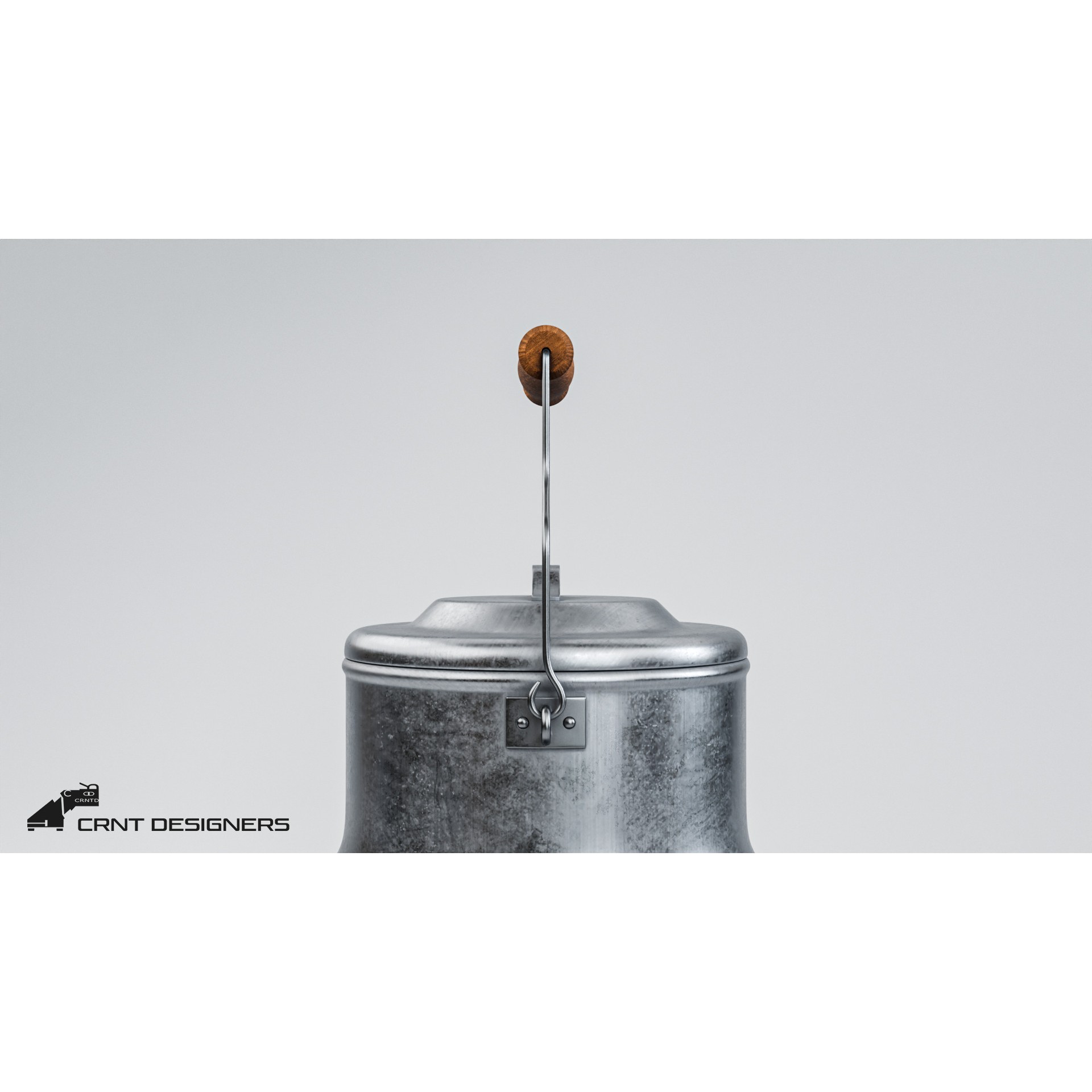Milk Container - PBR Ready 3D Model - View 7