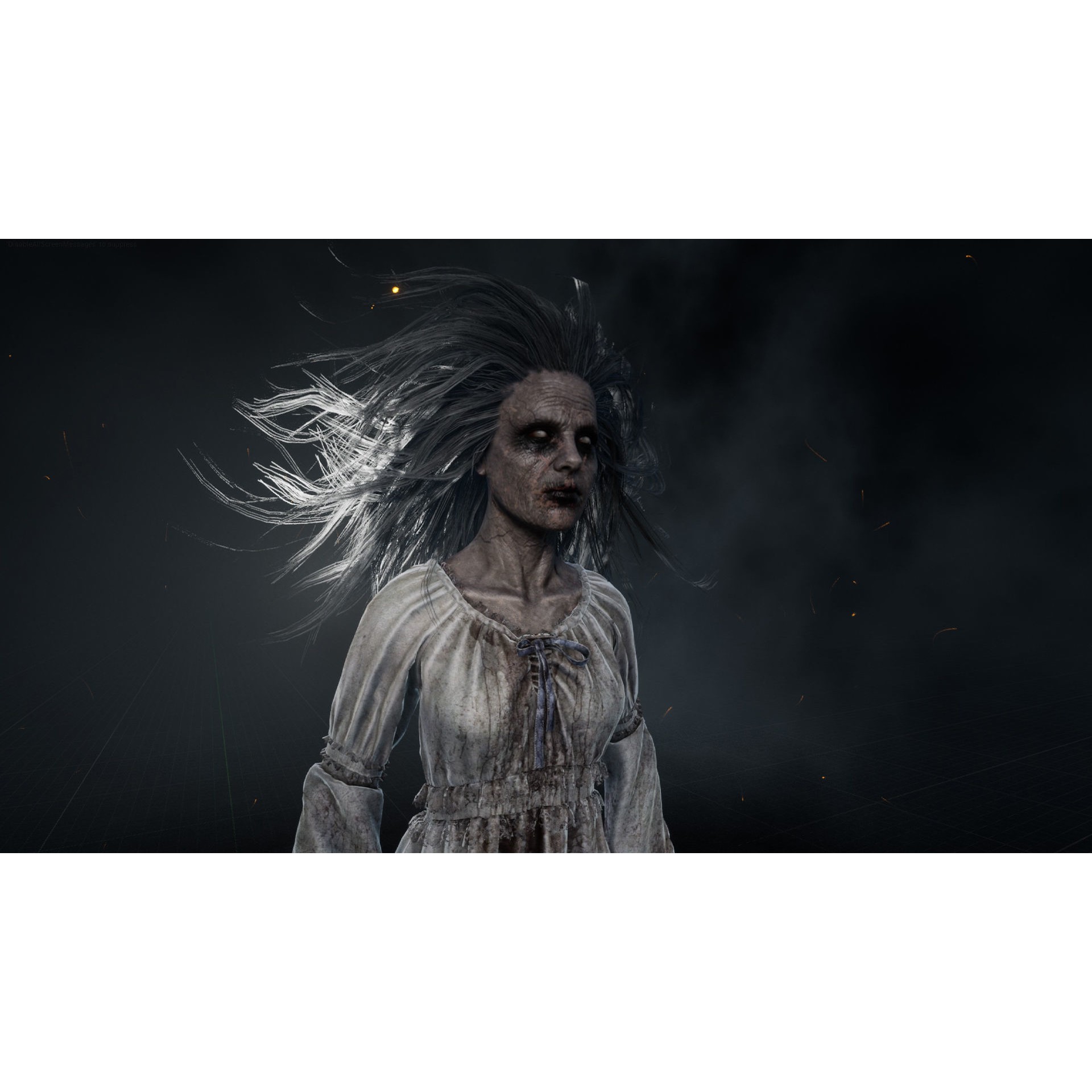 Banshee - Low-Poly Game-Ready 3D Model - View 10