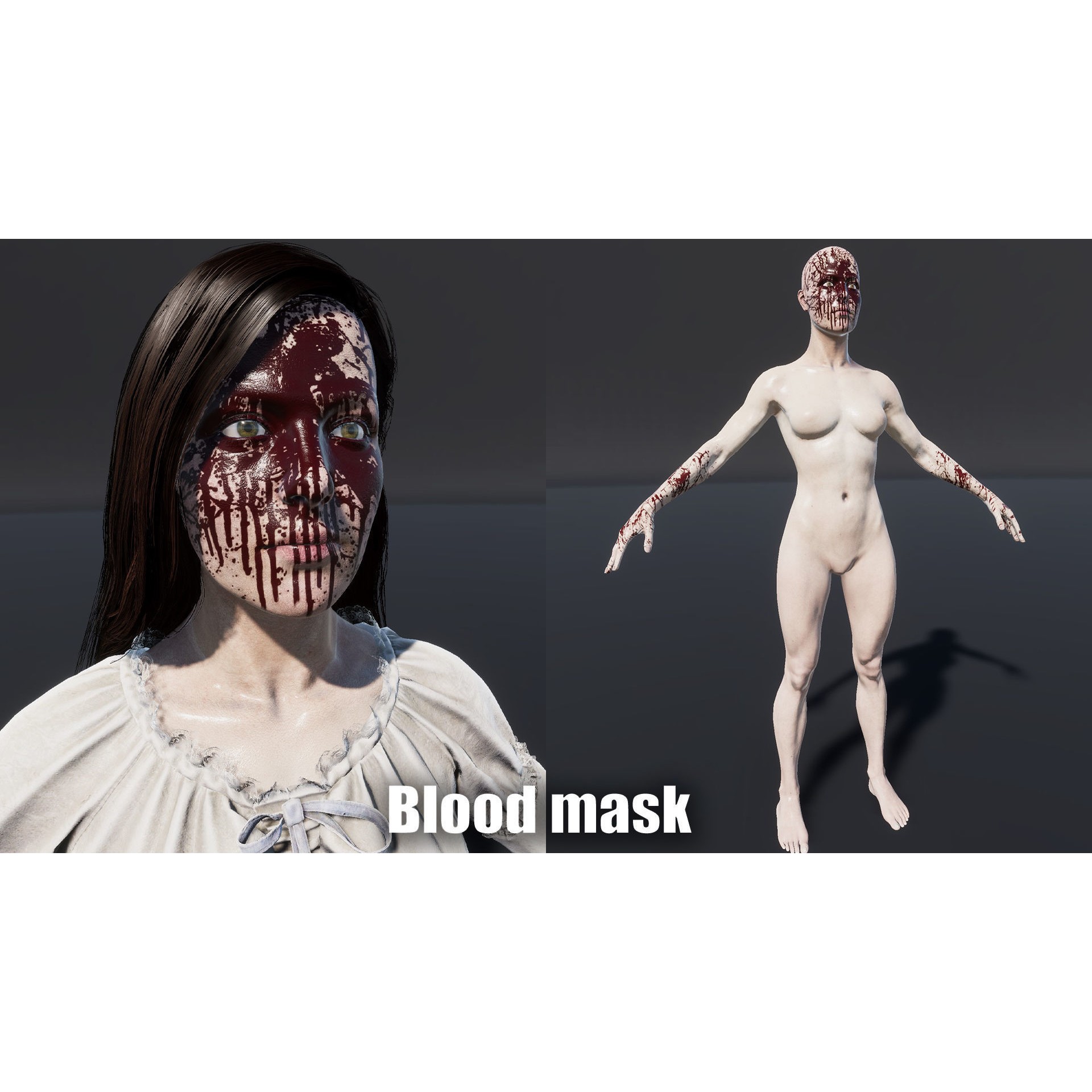 Banshee - Low-Poly Game-Ready 3D Model - View 21