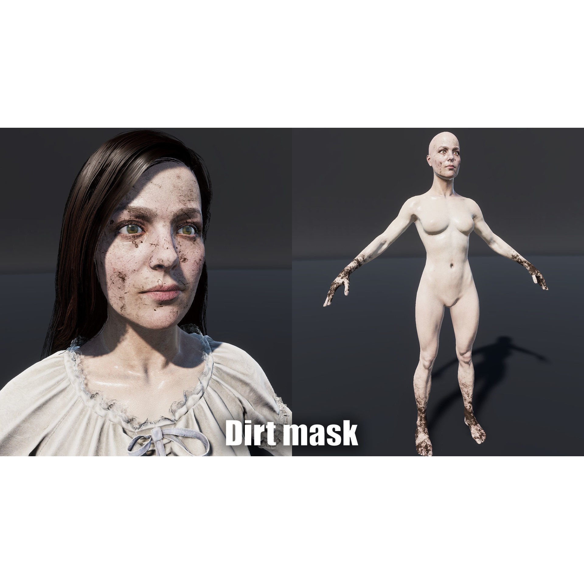 Banshee - Low-Poly Game-Ready 3D Model - View 23