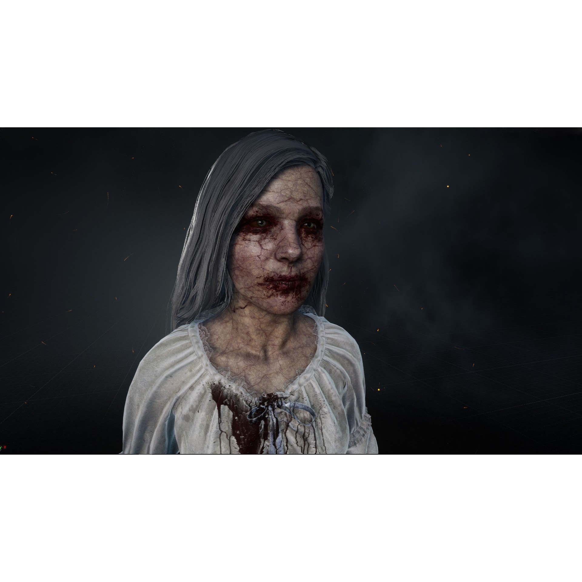 Banshee - Low-Poly Game-Ready 3D Model - View 5