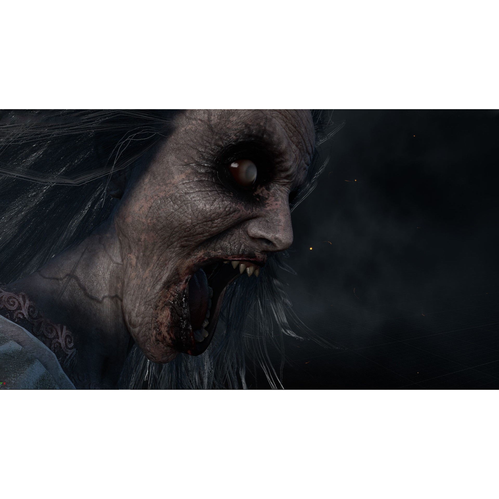 Banshee - Low-Poly Game-Ready 3D Model - View 7