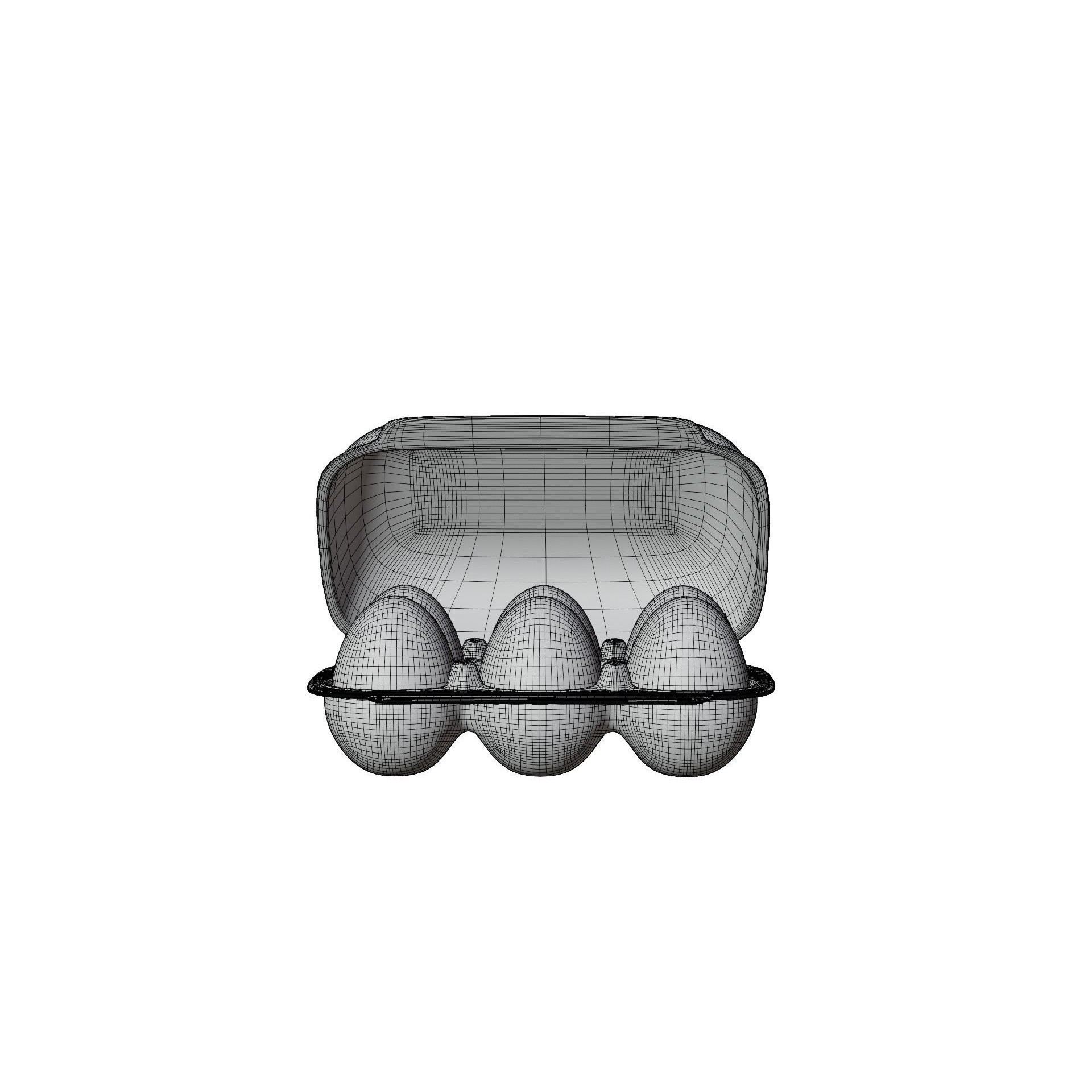 Chicken Eggs - Game-Ready 3D Model - View 10