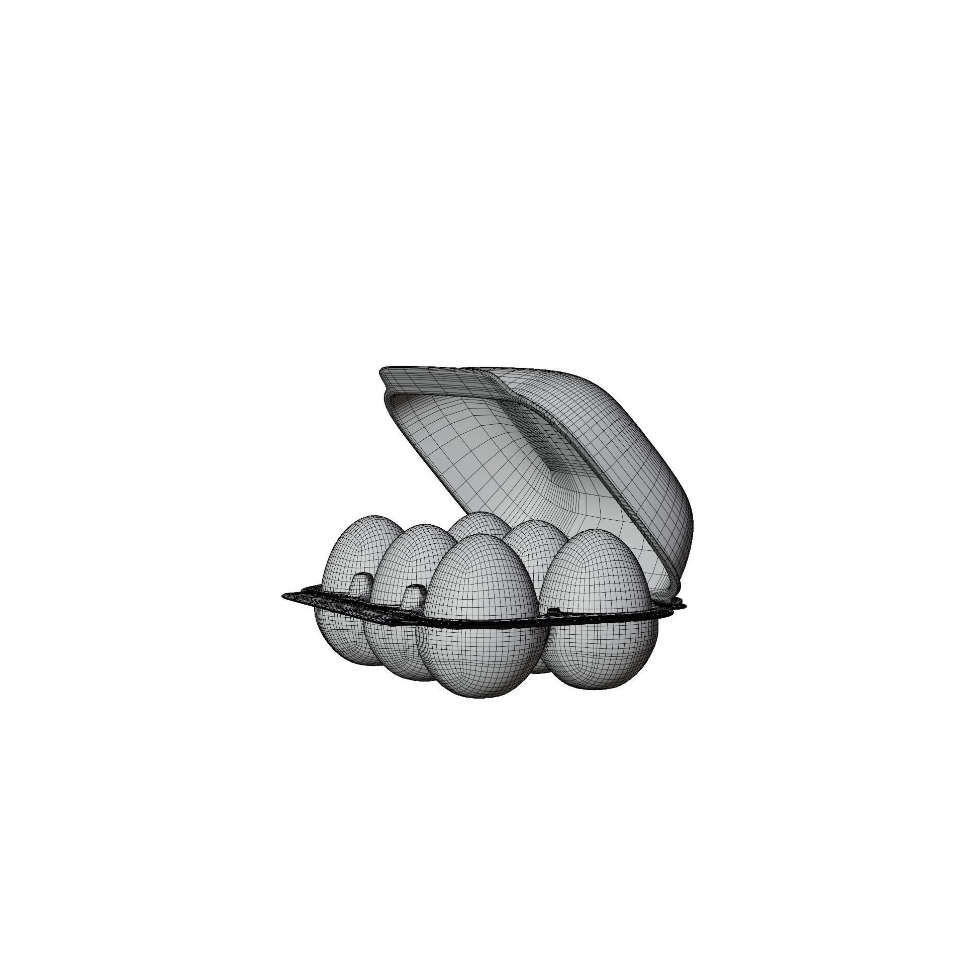 Chicken Eggs - Game-Ready 3D Model - View 11