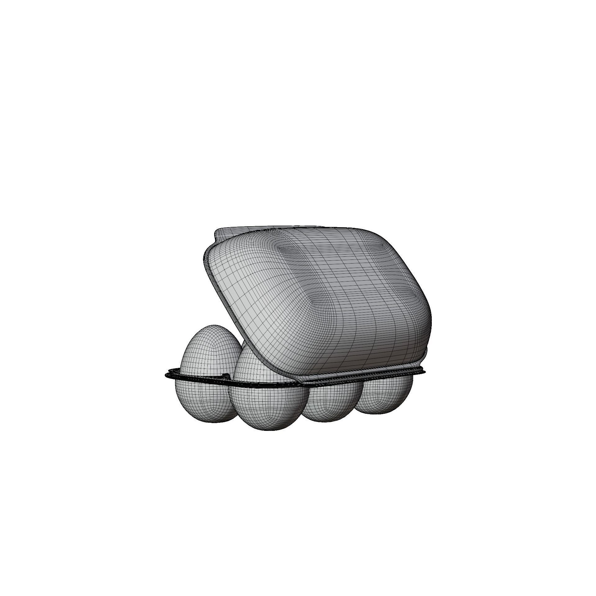 Chicken Eggs - Game-Ready 3D Model - View 13