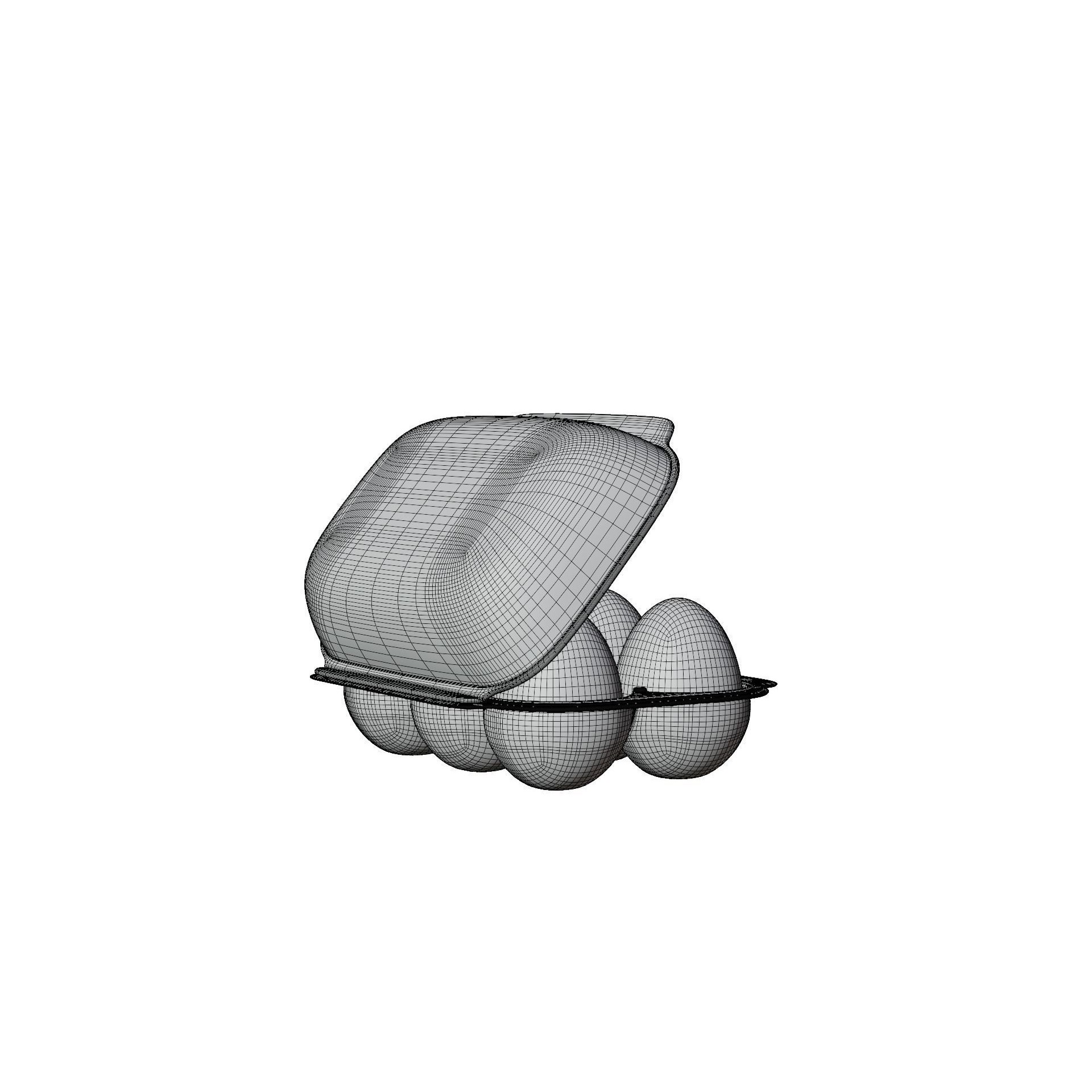 Chicken Eggs - Game-Ready 3D Model - View 15
