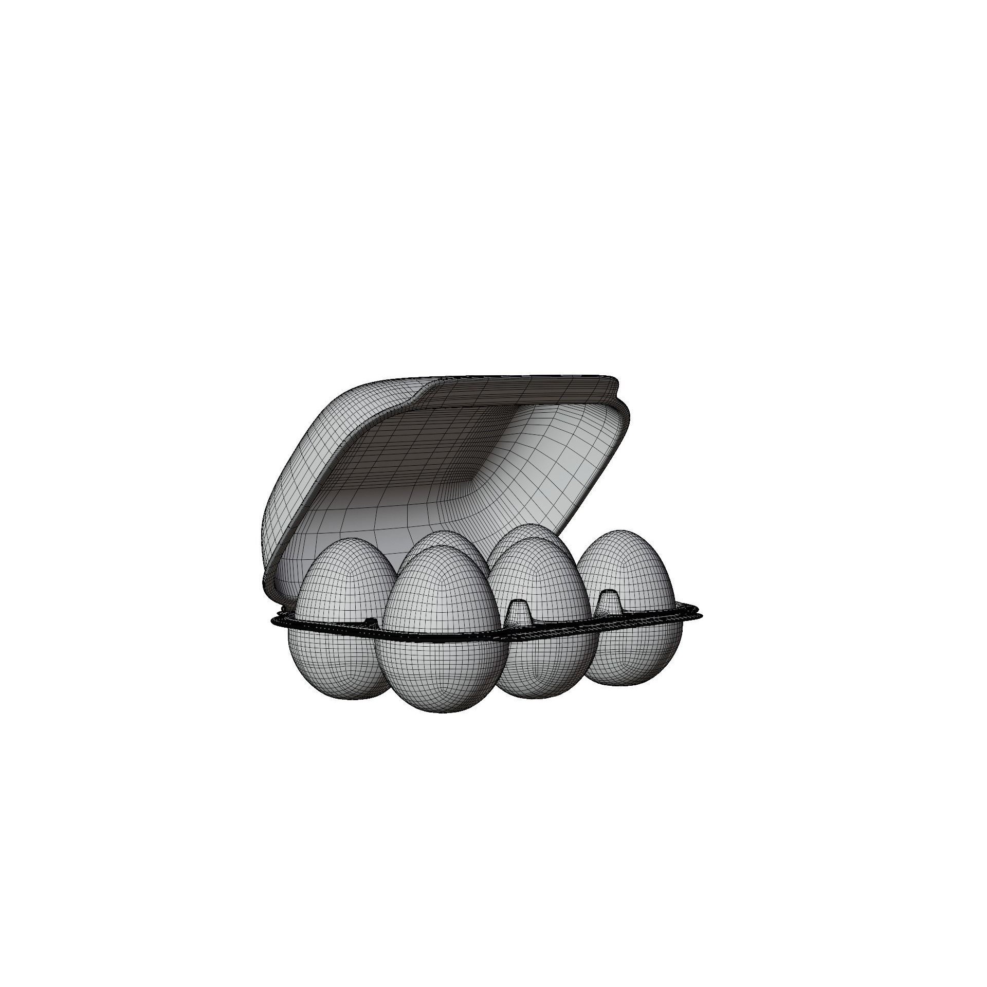 Chicken Eggs - Game-Ready 3D Model - View 17