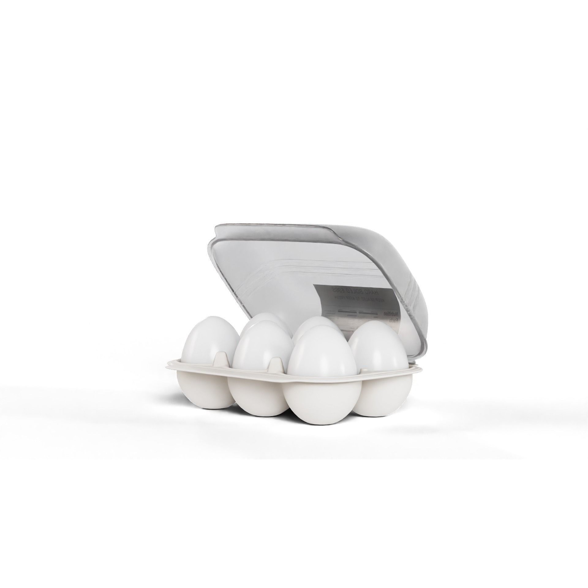 Chicken Eggs - Game-Ready 3D Model - View 3