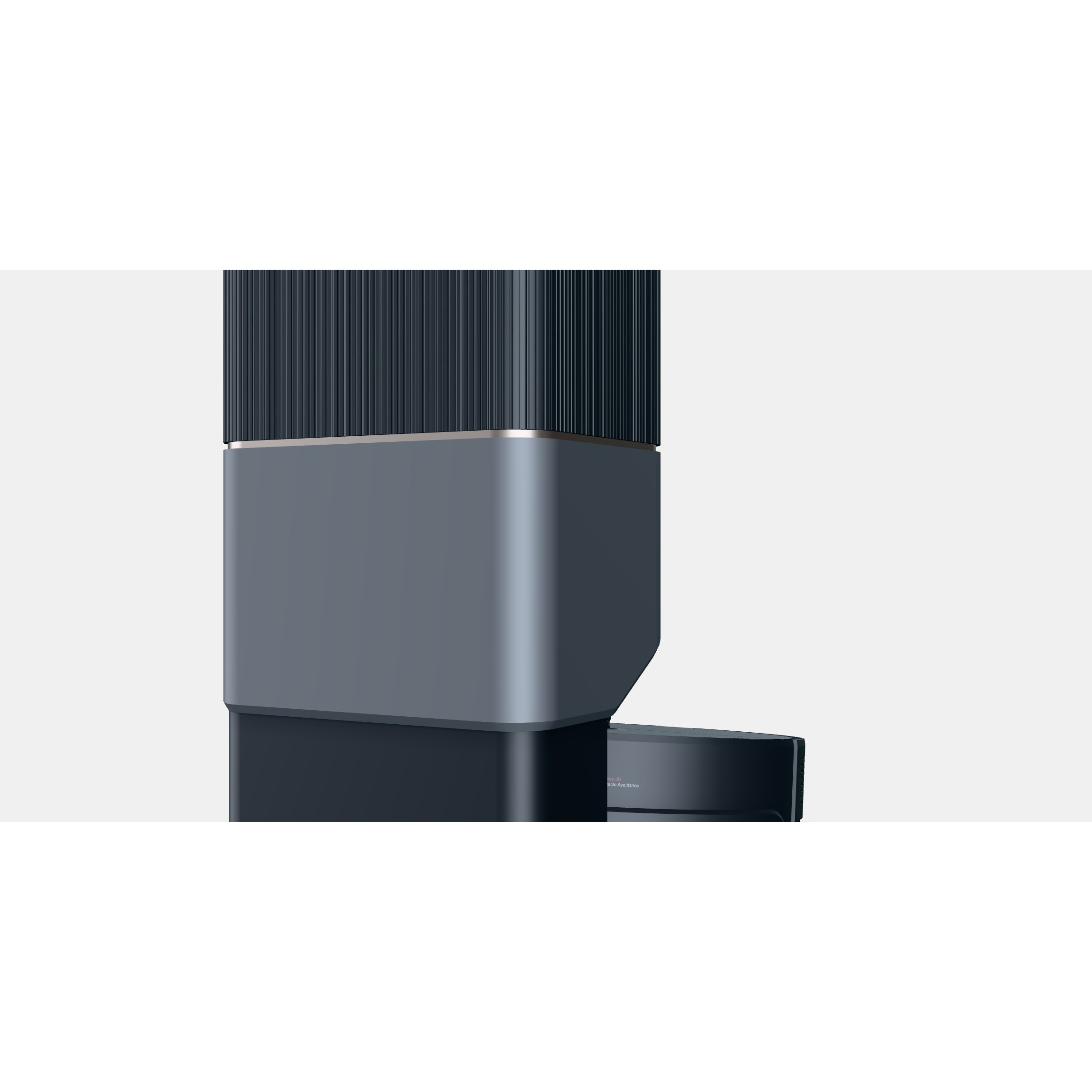 Roborock S8 Black - Low-Poly Game-Ready 3D Model - View 7