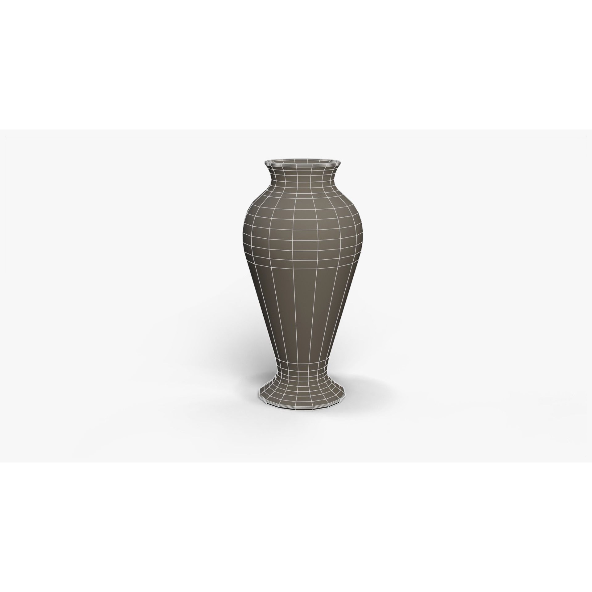 Old Clay Pots and Vases - Low-Poly Game-Ready 3D Model - View 12