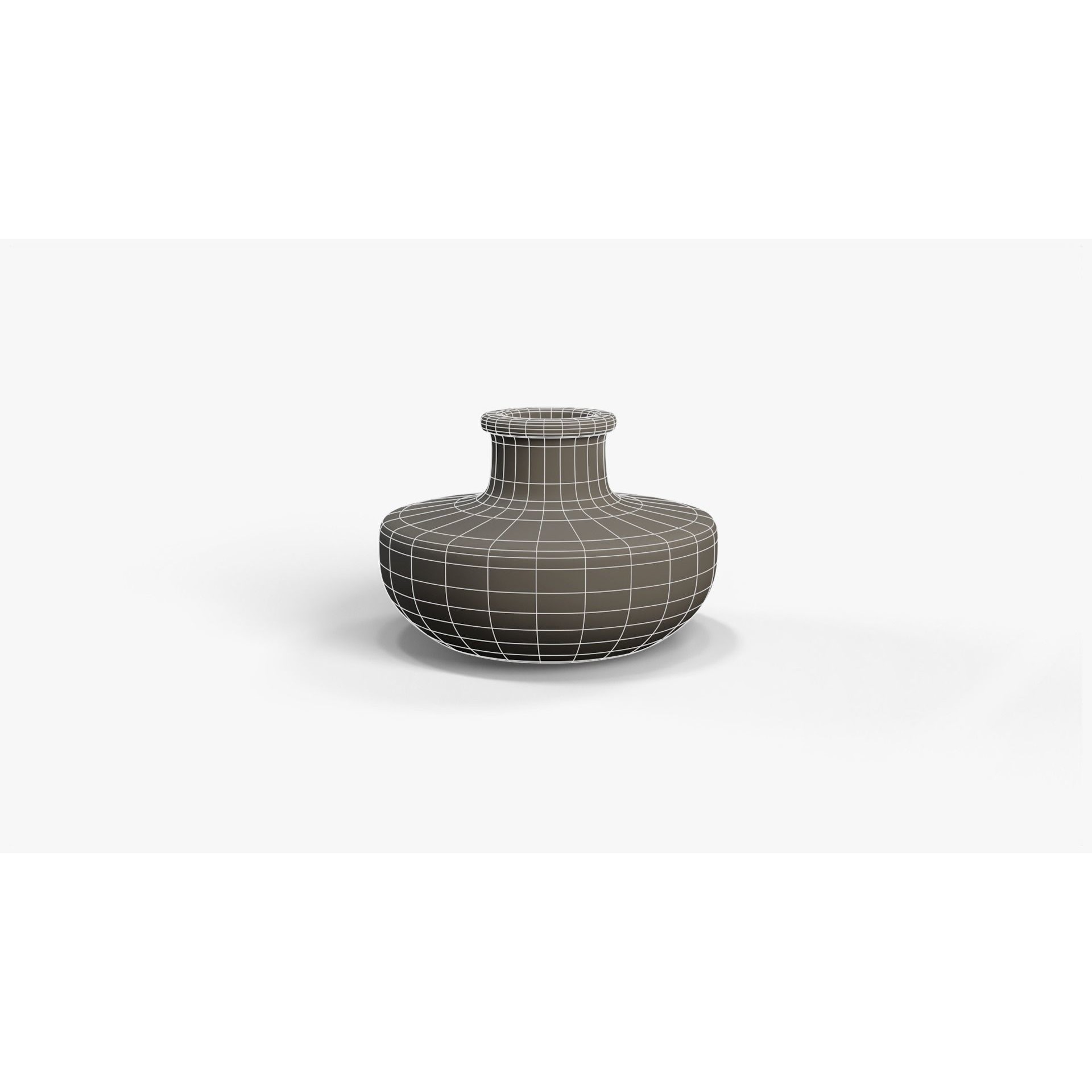 Old Clay Pots and Vases - Low-Poly Game-Ready 3D Model - View 14