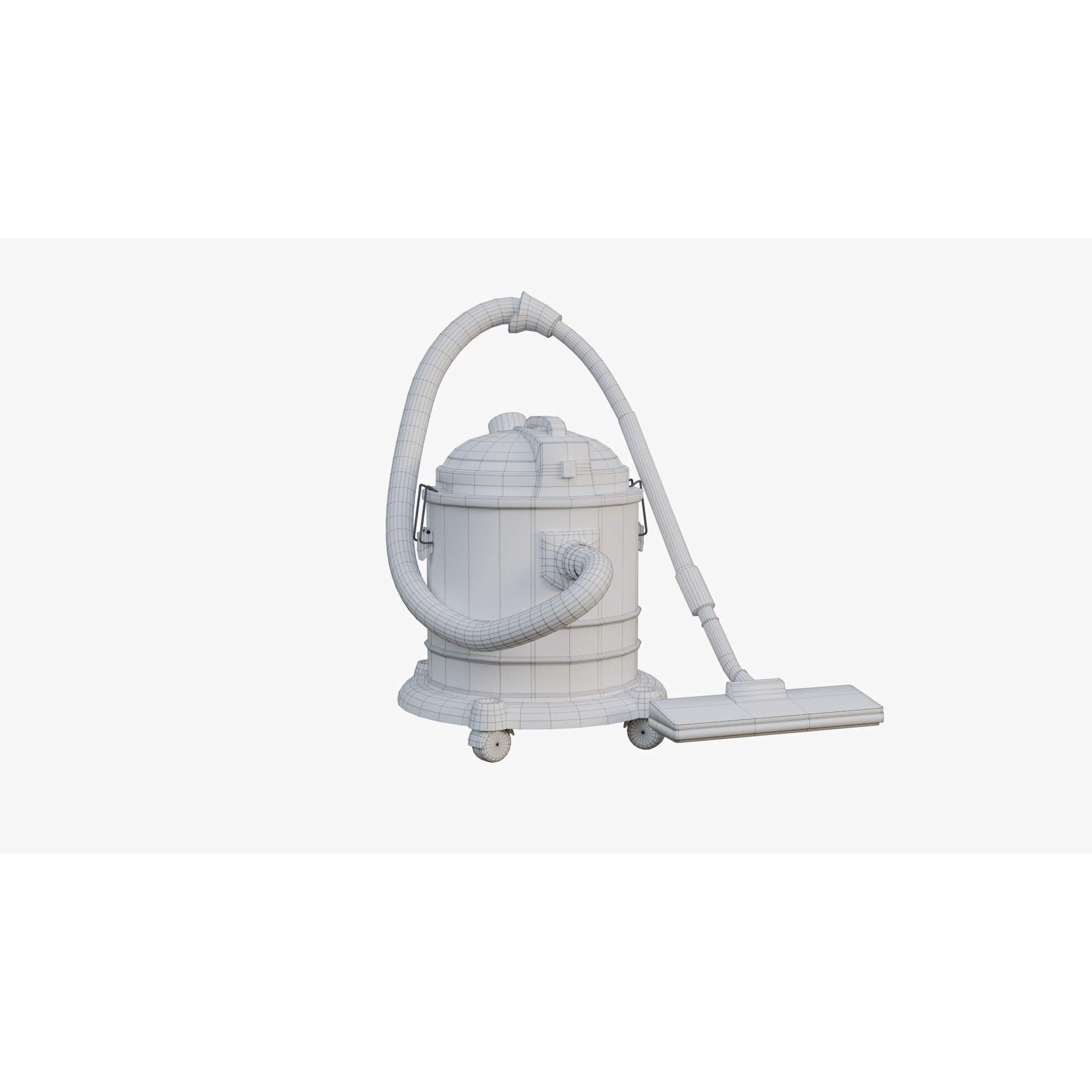 Vacuum Cleaner - Low-Poly Game-Ready 3D Model - View 11