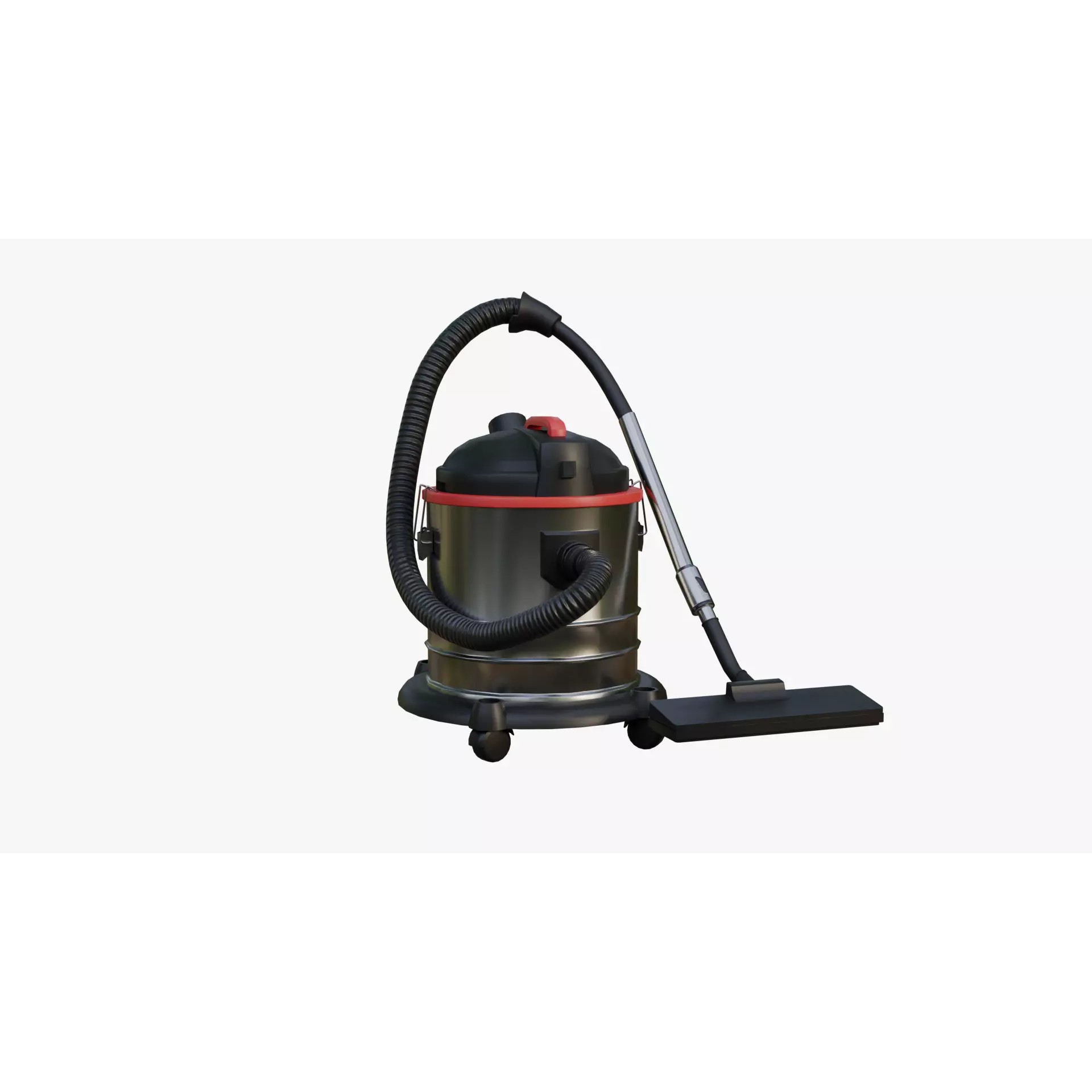 Vacuum Cleaner - Low-Poly Game-Ready 3D Model - View 2
