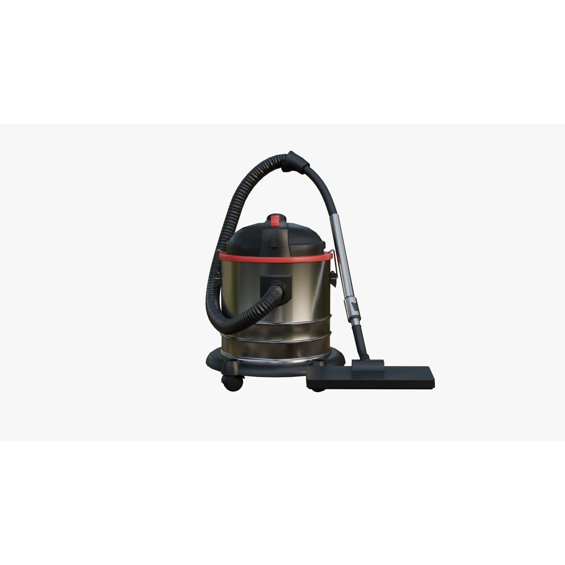 Vacuum Cleaner - Low-Poly Game-Ready 3D Model - View 3