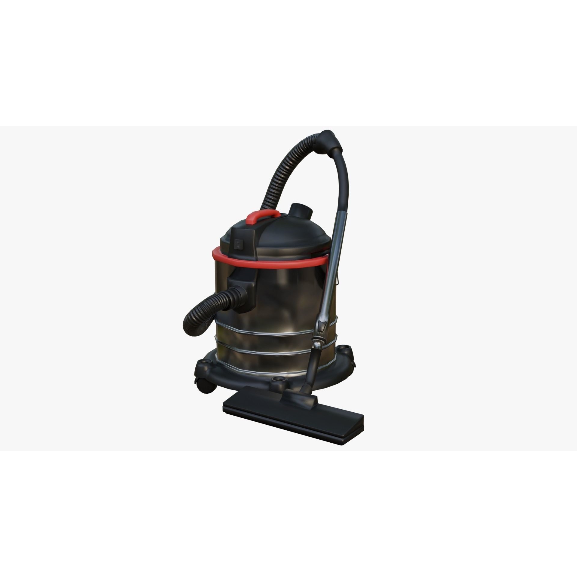Vacuum Cleaner - Low-Poly Game-Ready 3D Model - View 4