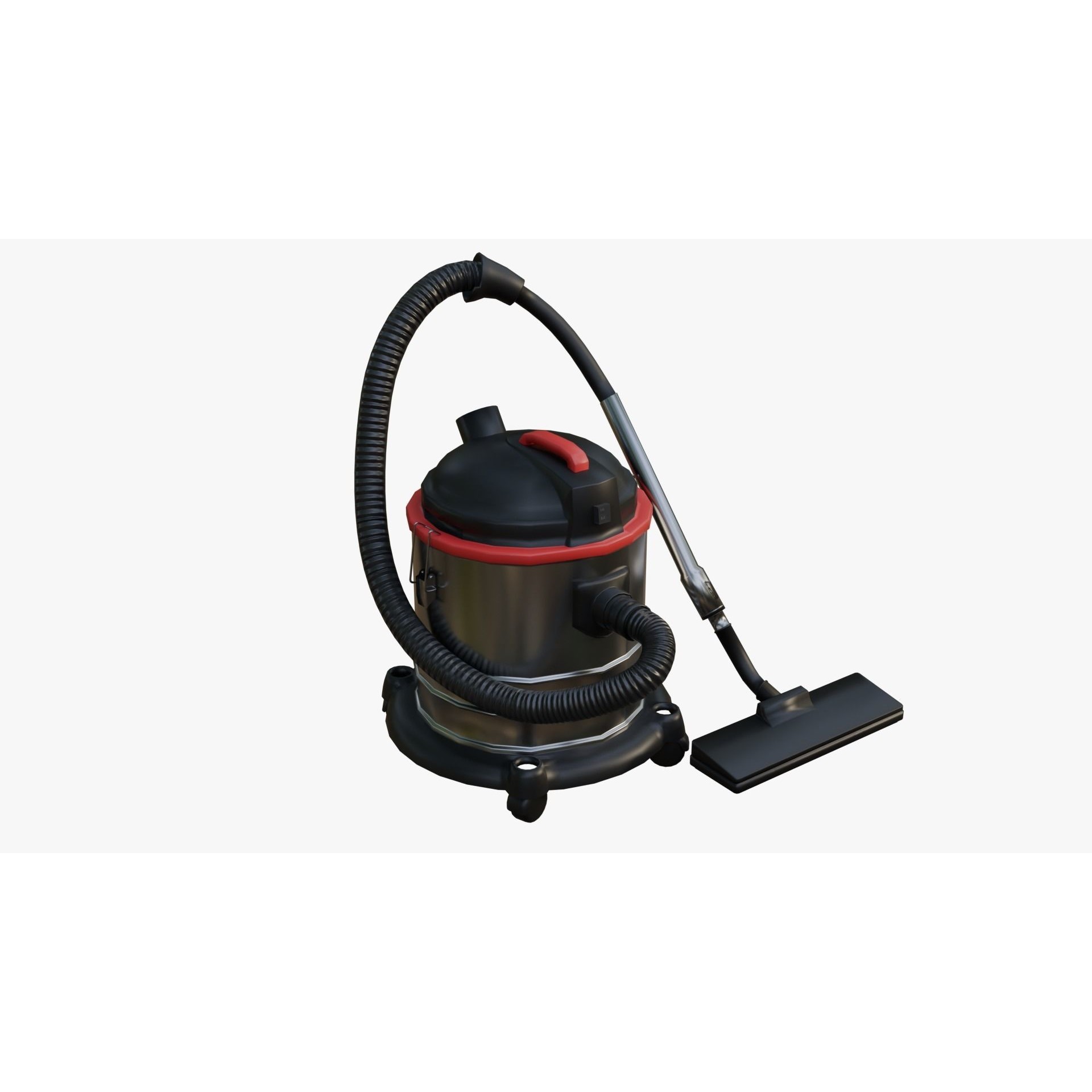 Vacuum Cleaner - Low-Poly Game-Ready 3D Model - View 5