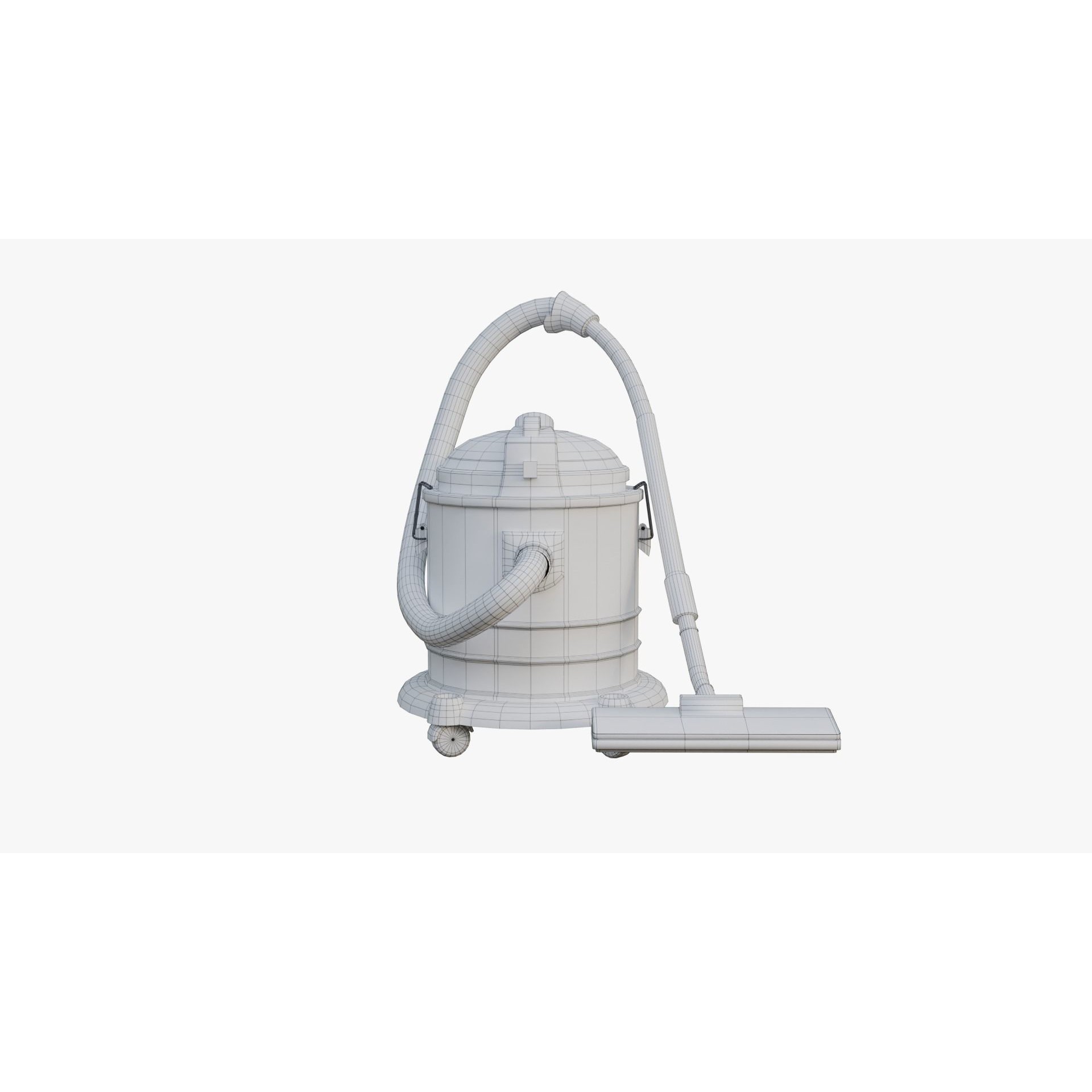 Vacuum Cleaner - Low-Poly Game-Ready 3D Model - View 8