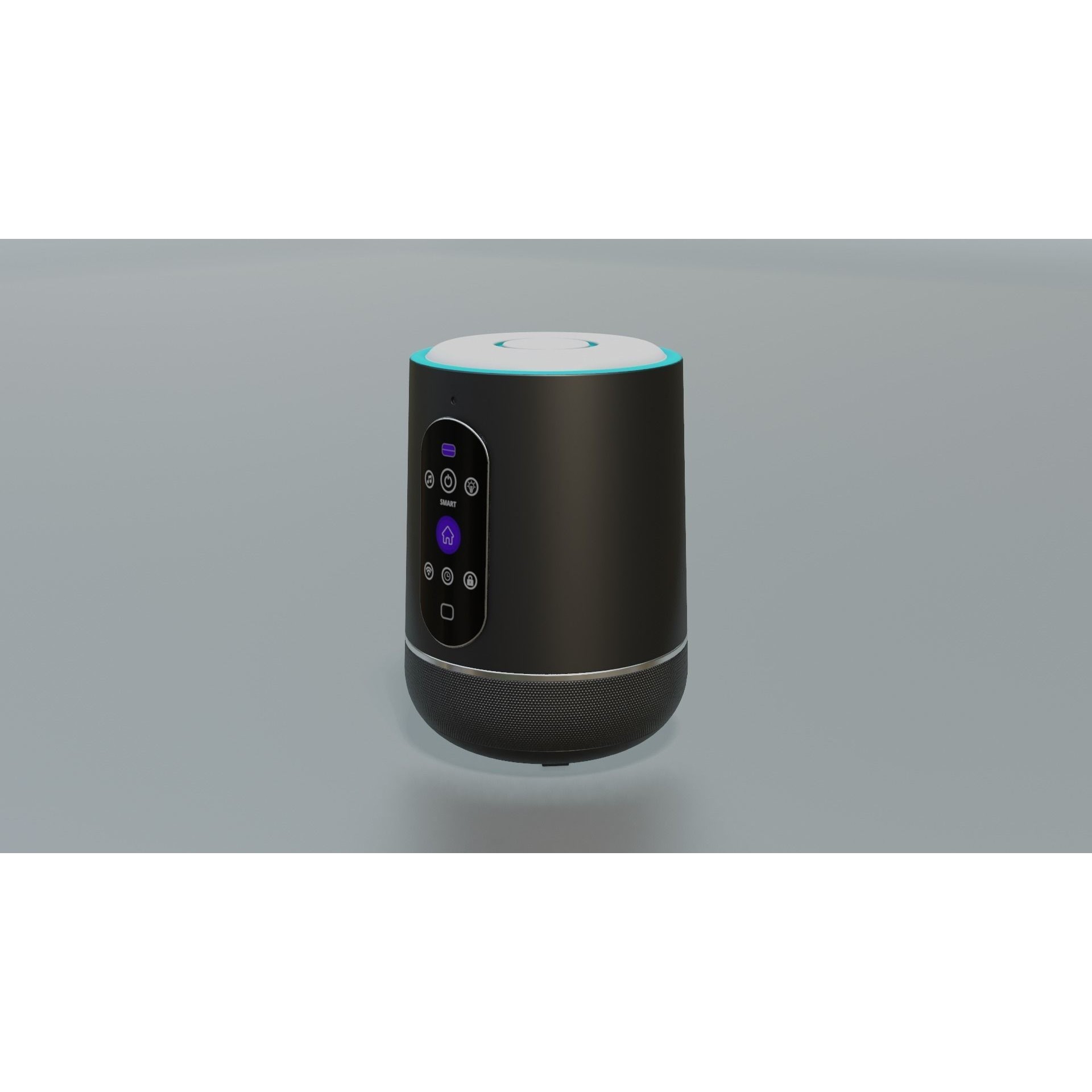 Smart Home Hub - Low-Poly Game-Ready 3D Model - View 3