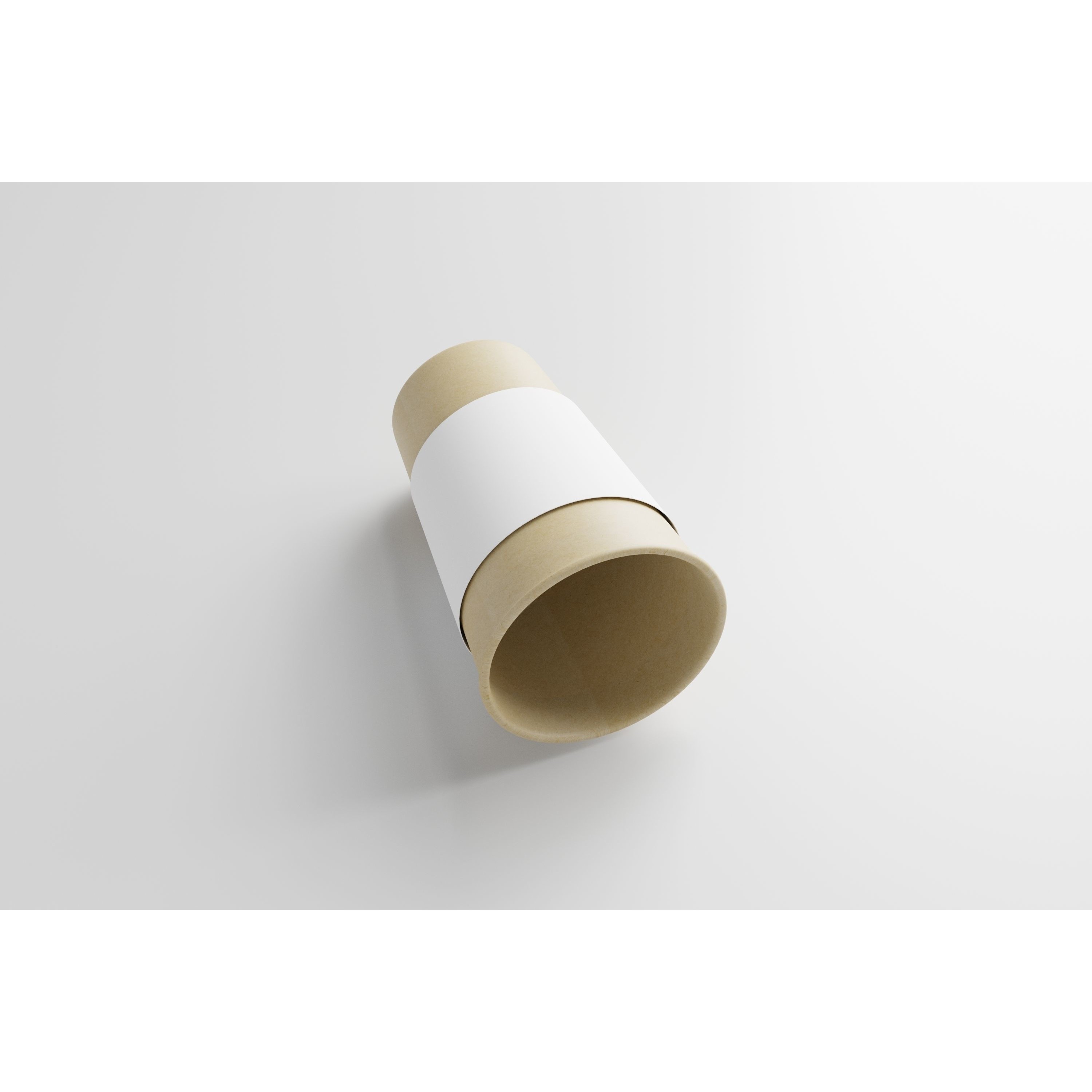 Paper Cup with Java Jacket - Low-Poly Game-Ready 3D Model - View 10