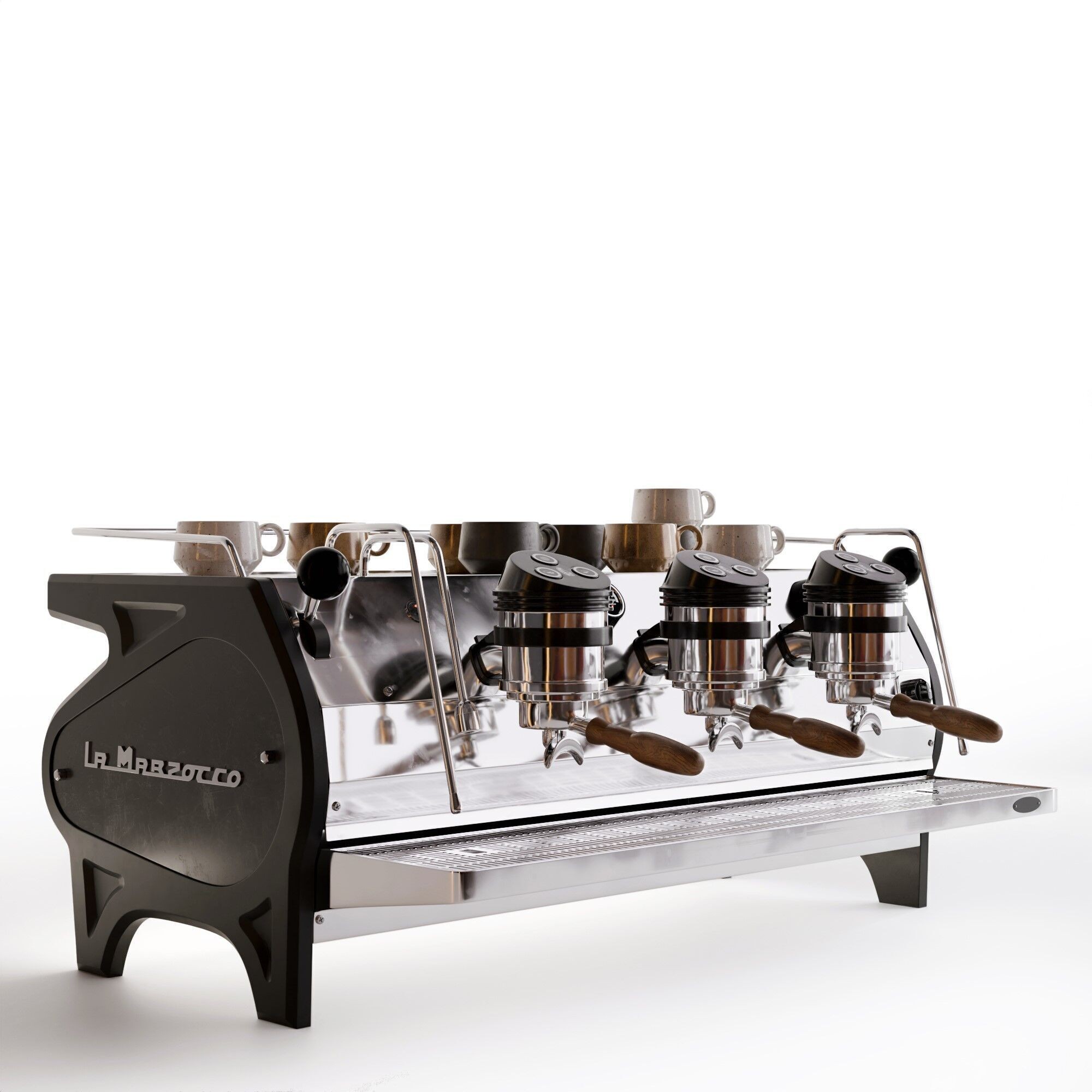 La Marsocco Coffeemachine - High-Quality 3D Model - View 3