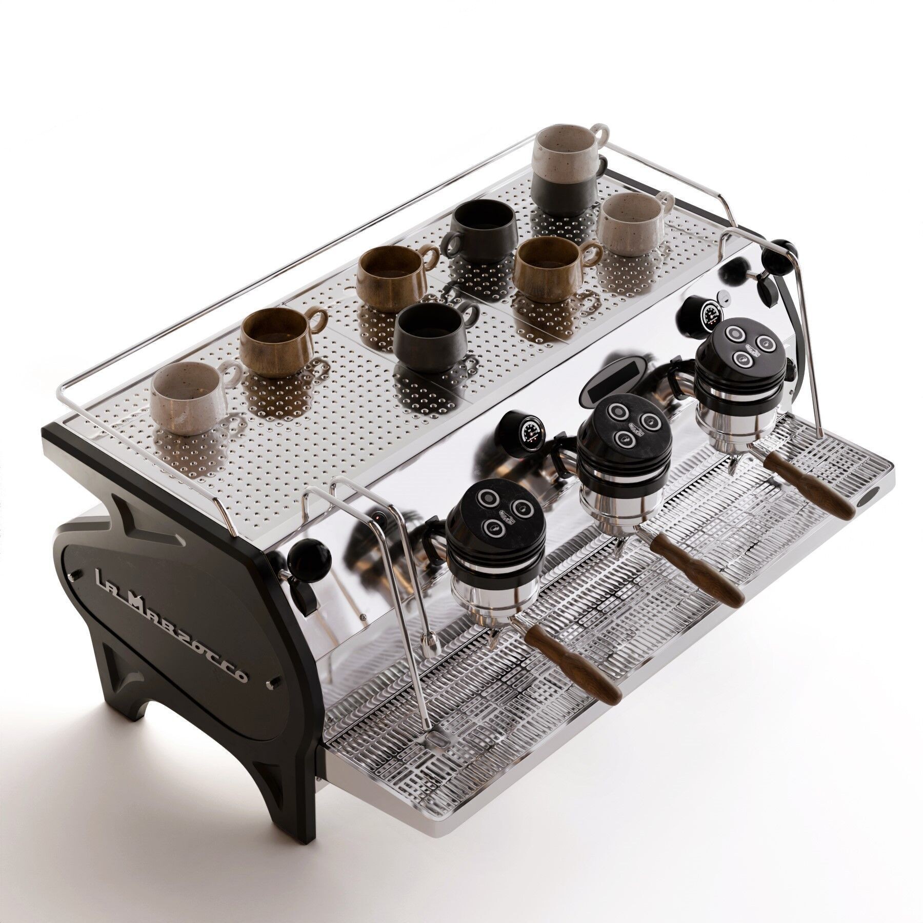 La Marsocco Coffeemachine - High-Quality 3D Model - View 4
