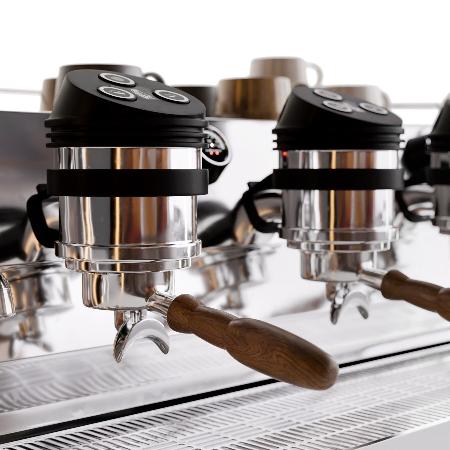La Marsocco Coffeemachine - High-Quality 3D Model - View 5