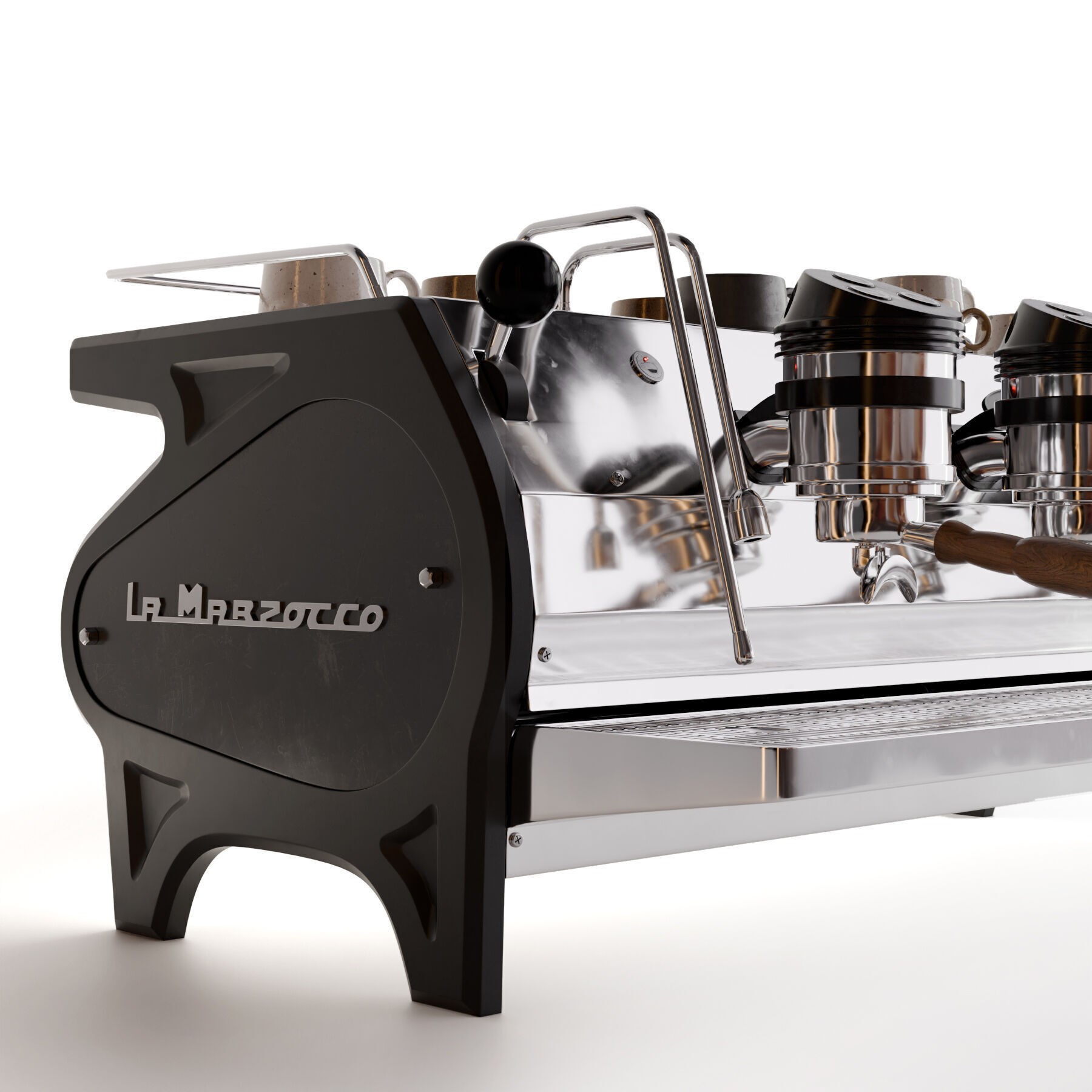 La Marsocco Coffeemachine - High-Quality 3D Model - View 7