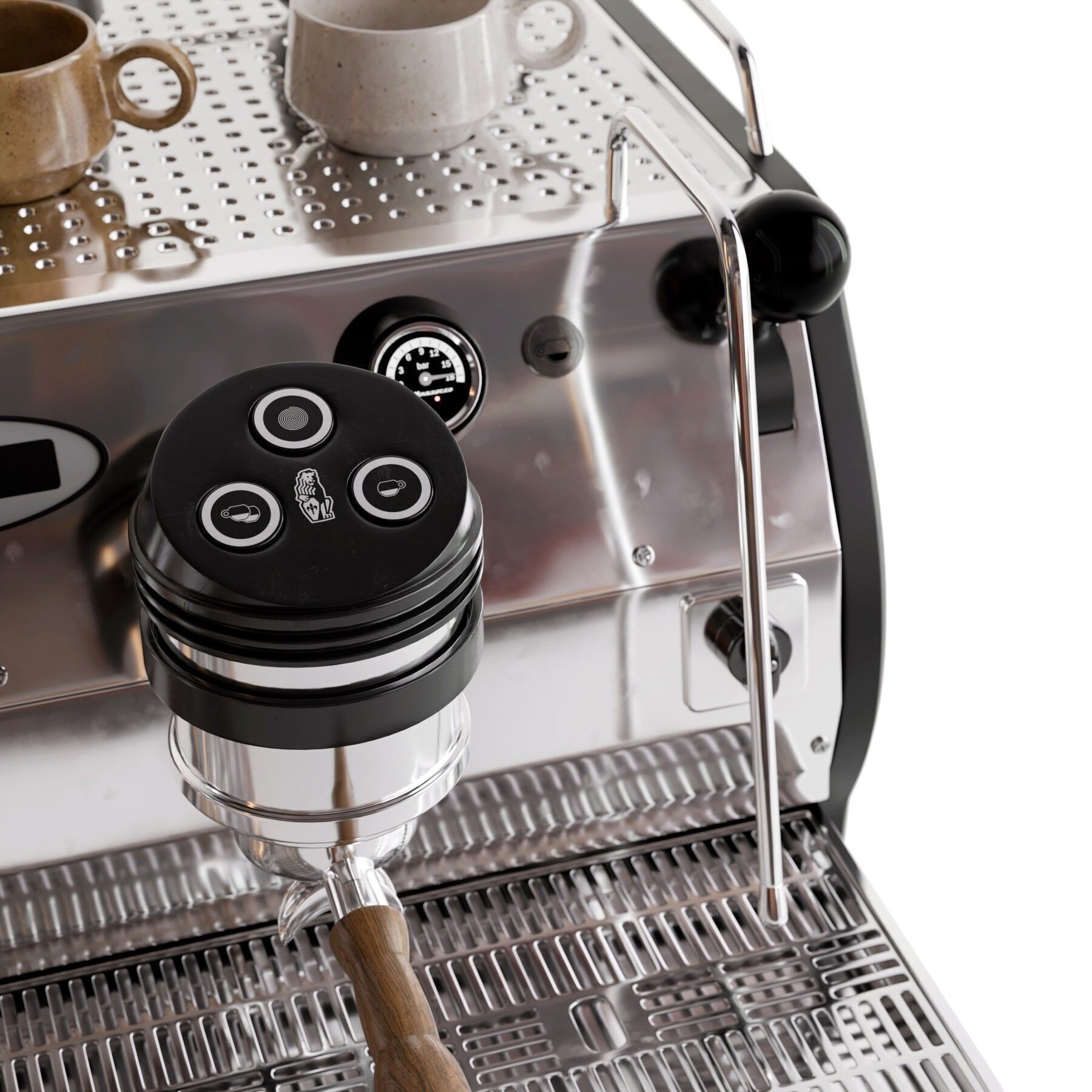 La Marsocco Coffeemachine - High-Quality 3D Model - View 8