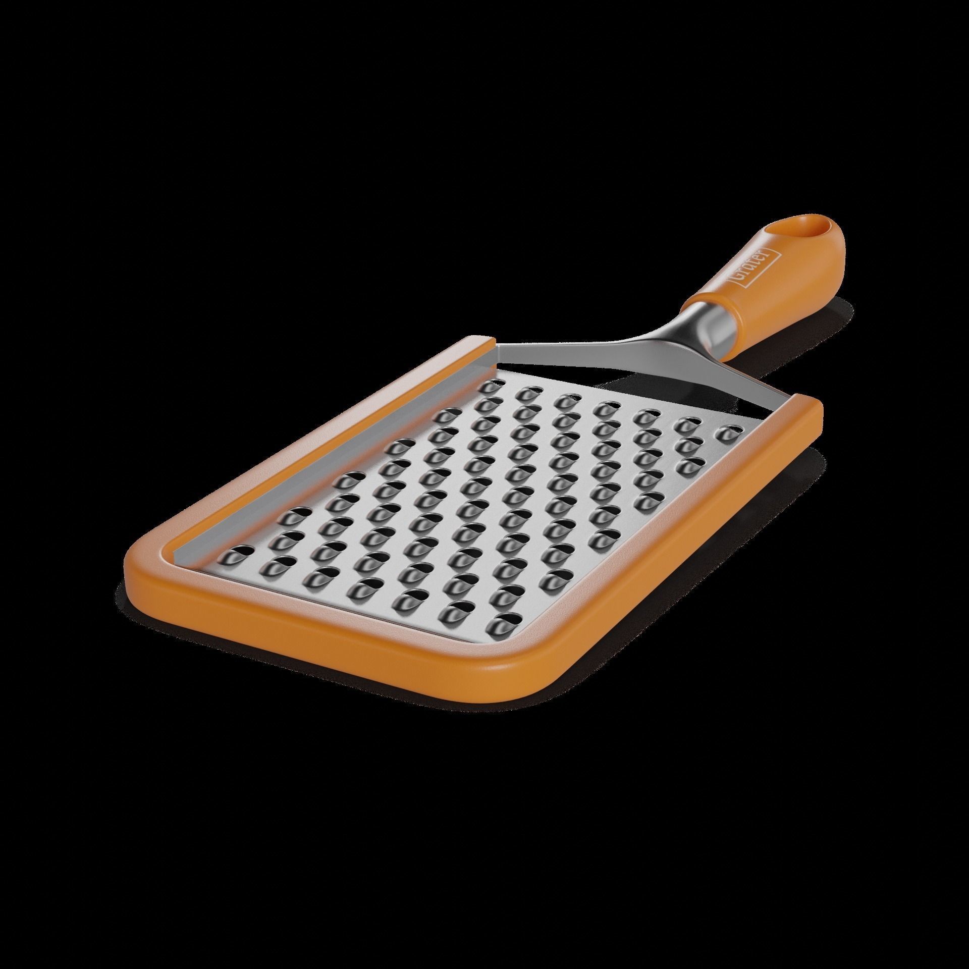 Kitchen Utensils Grater - Low-Poly Game-Ready 3D Model