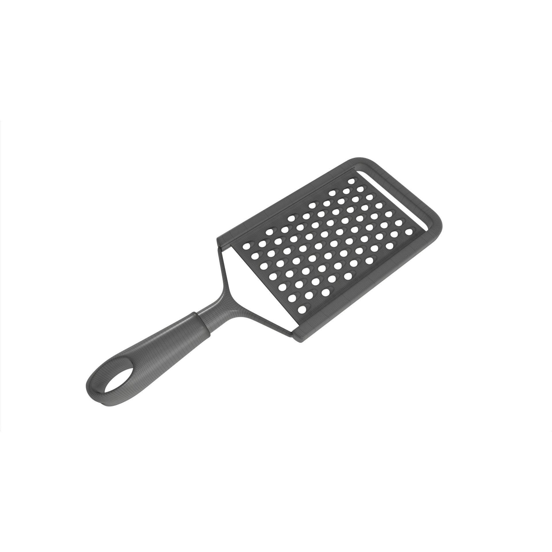 Kitchen Utensils Grater - Low-Poly Game-Ready 3D Model - View 10