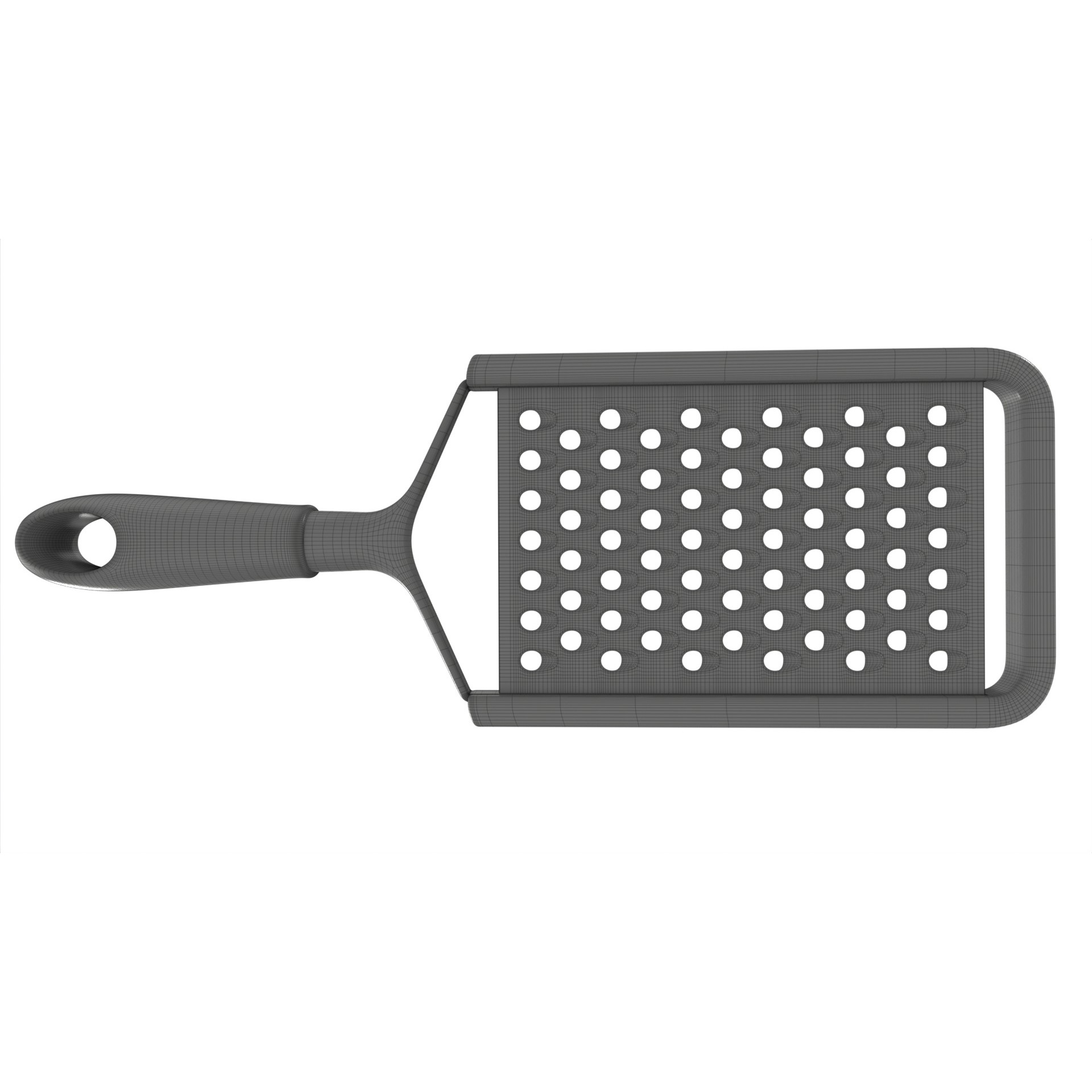 Kitchen Utensils Grater - Low-Poly Game-Ready 3D Model - View 15
