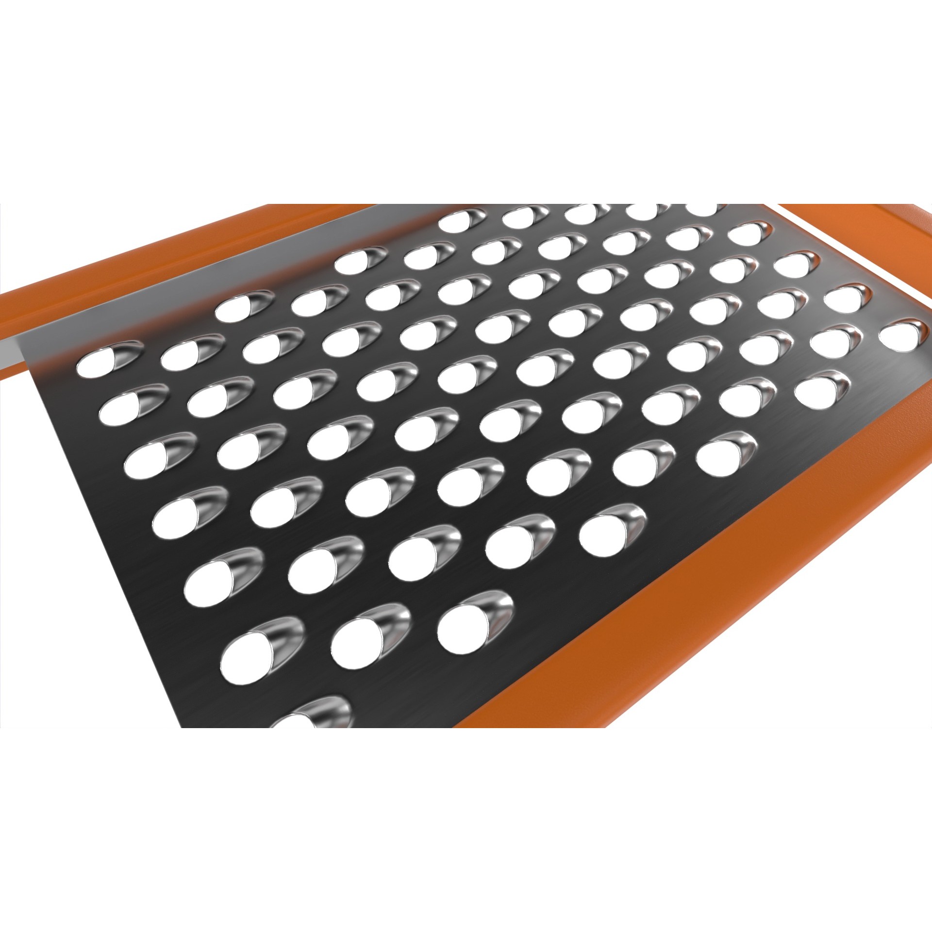 Kitchen Utensils Grater - Low-Poly Game-Ready 3D Model - View 3