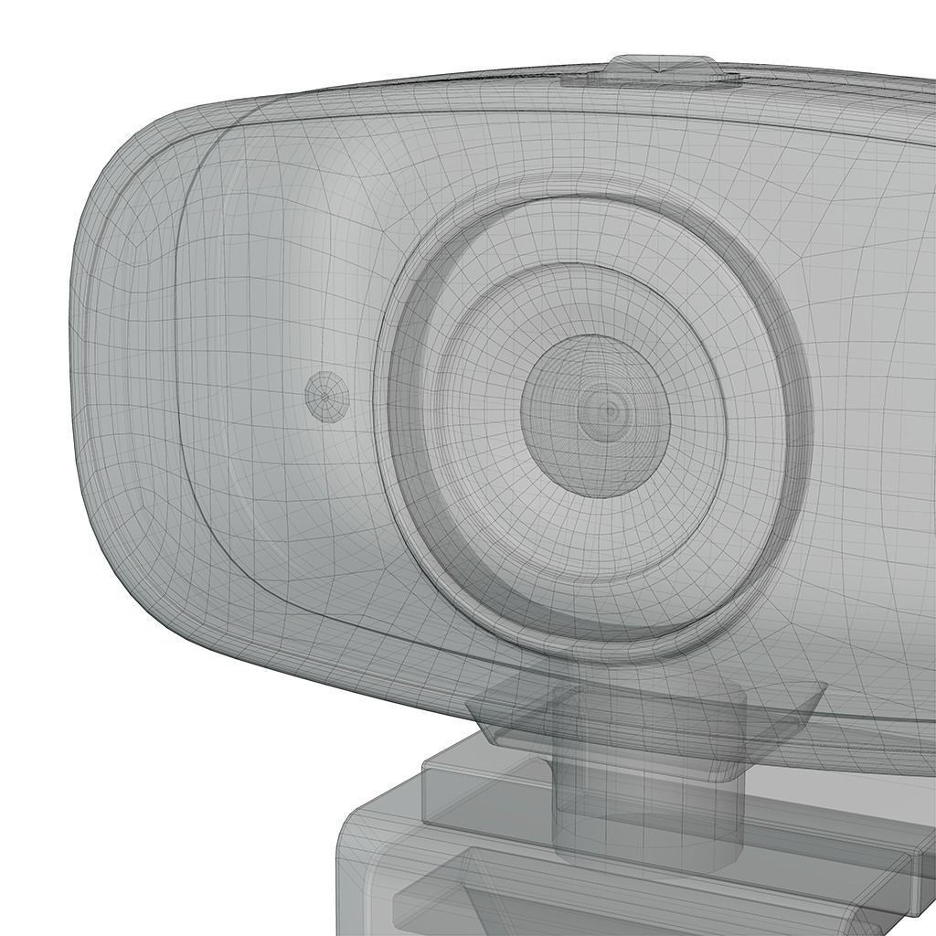SCamCoBeam Webcam - Low-Poly Game-Ready 3D Model