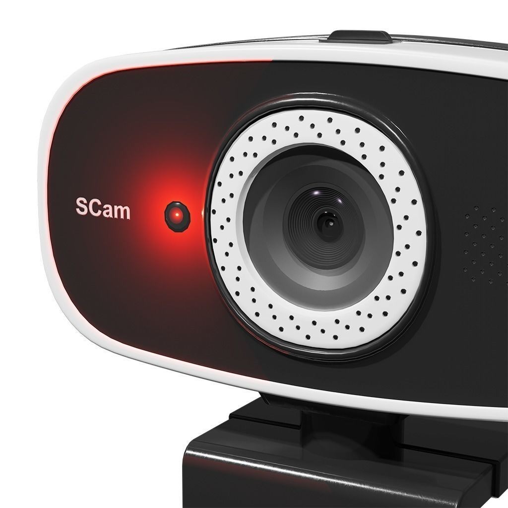 SCamCoBeam Webcam - Low-Poly Game-Ready 3D Model - View 4
