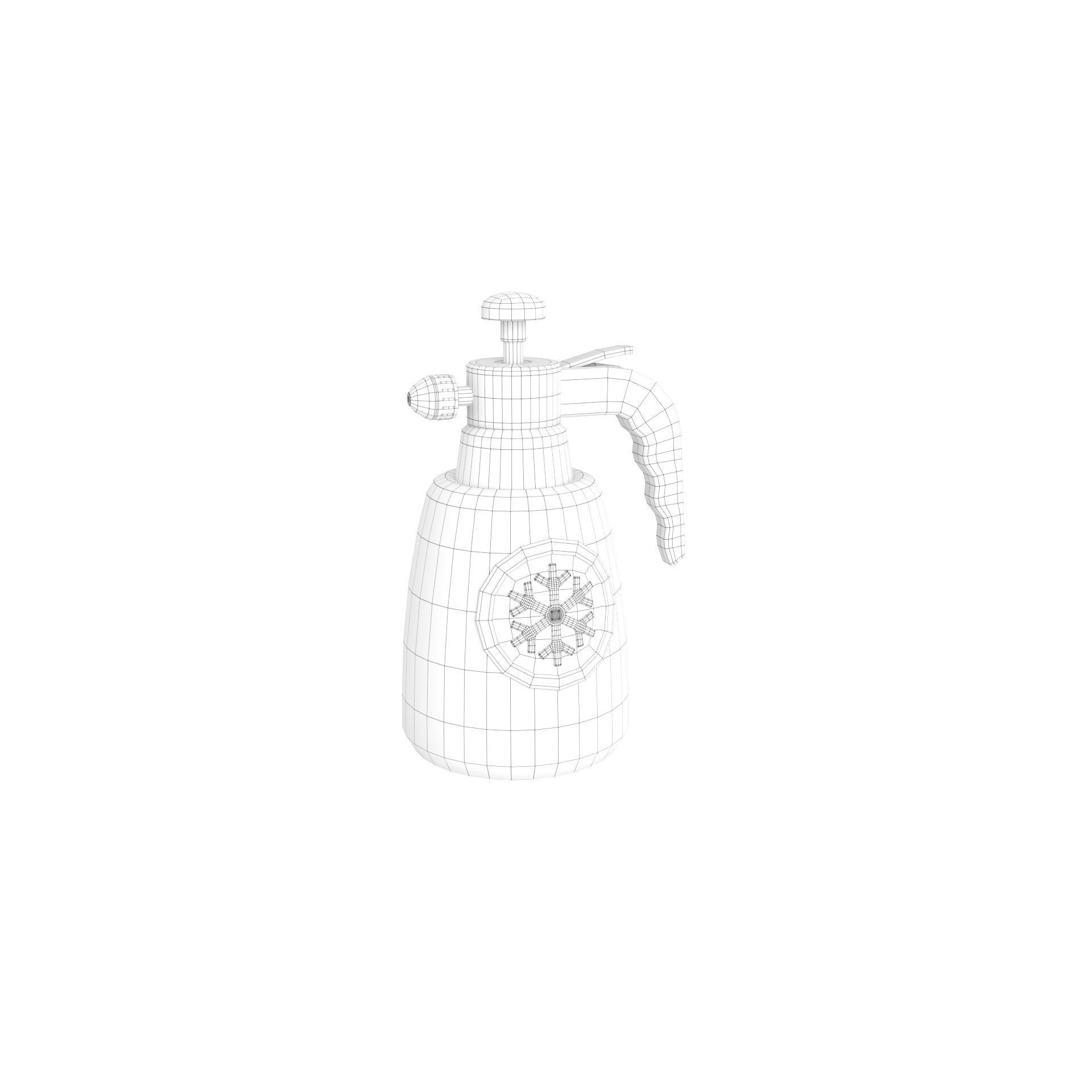 Freezing Spray - Game-Ready 3D Model