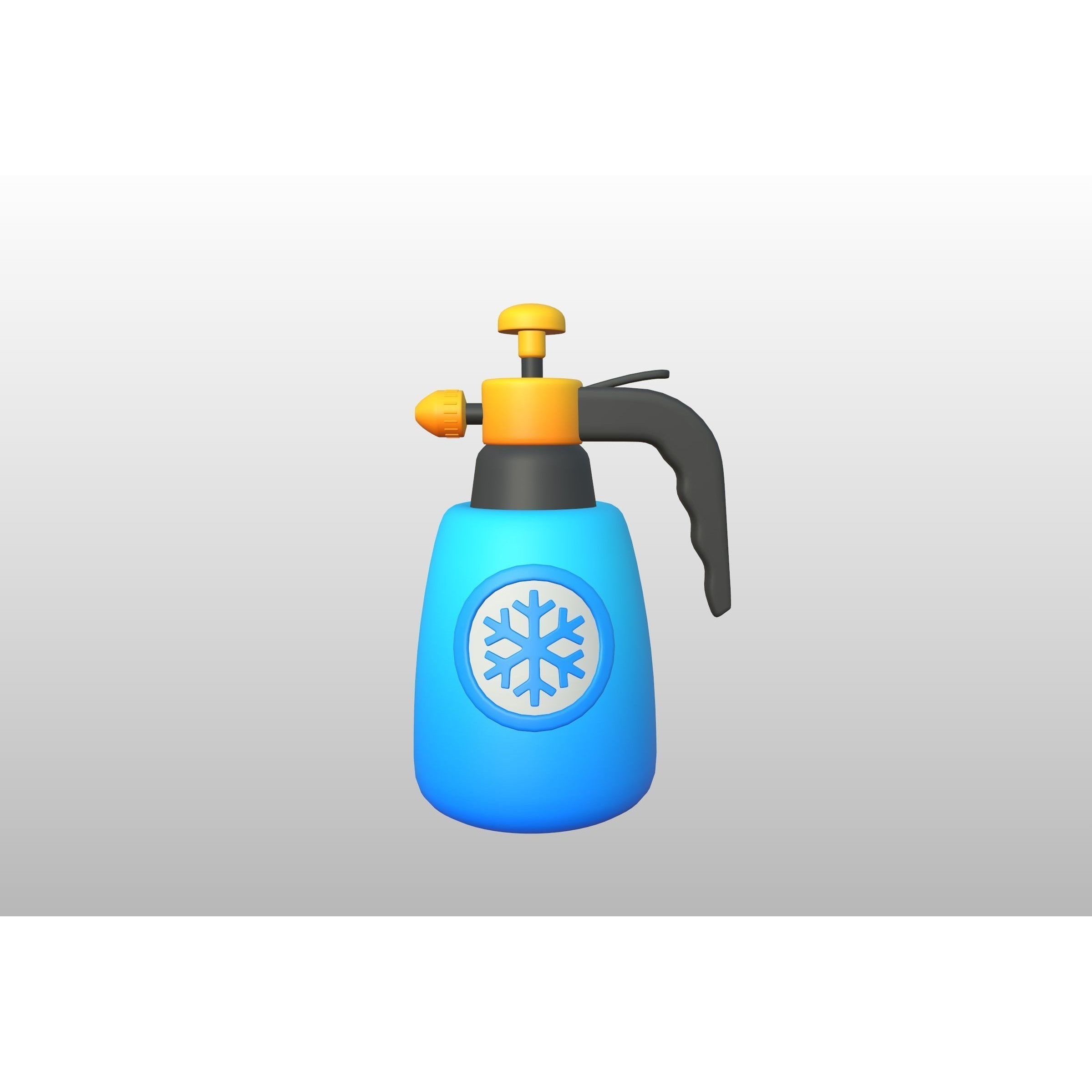 Freezing Spray - Game-Ready 3D Model - View 12