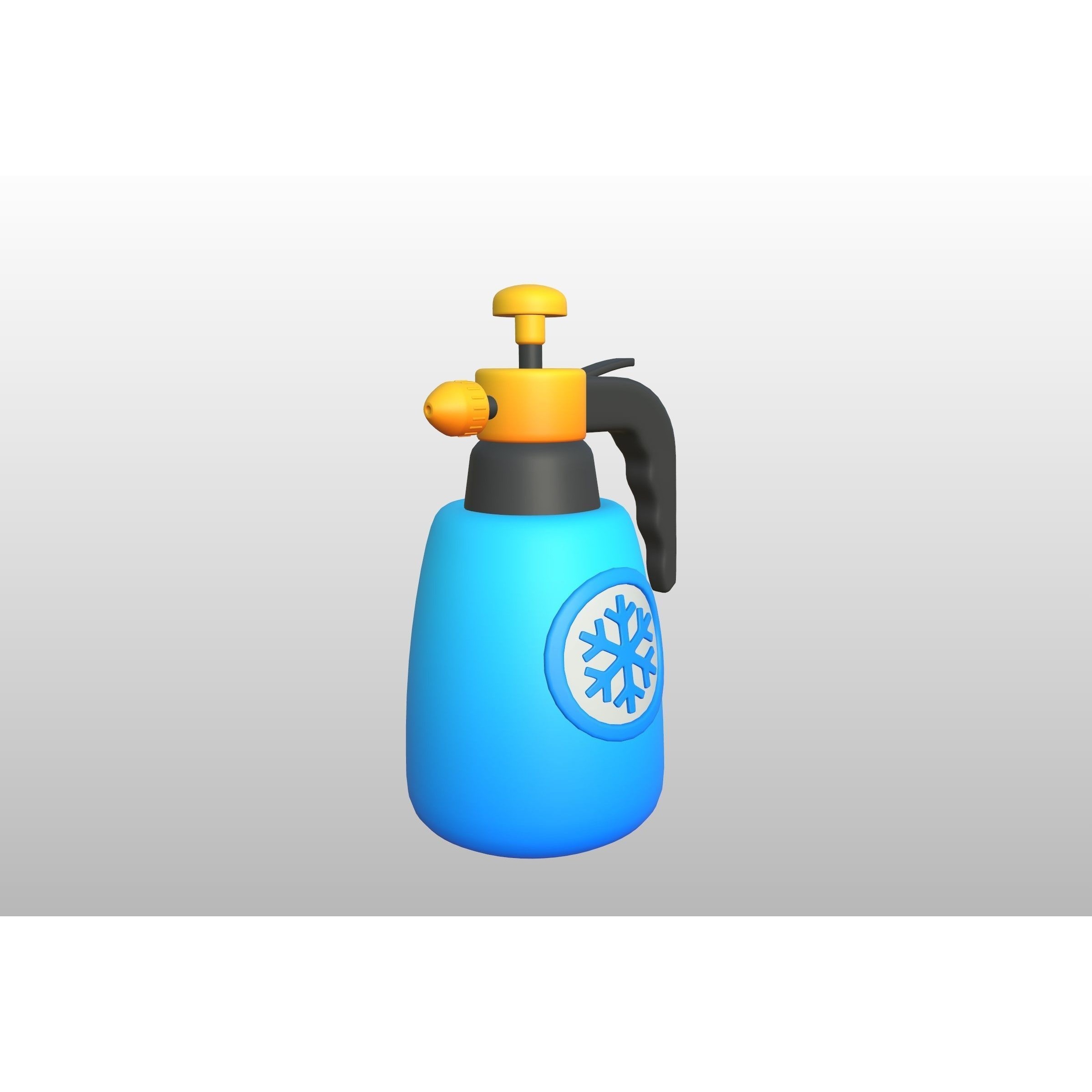 Freezing Spray - Game-Ready 3D Model - View 13