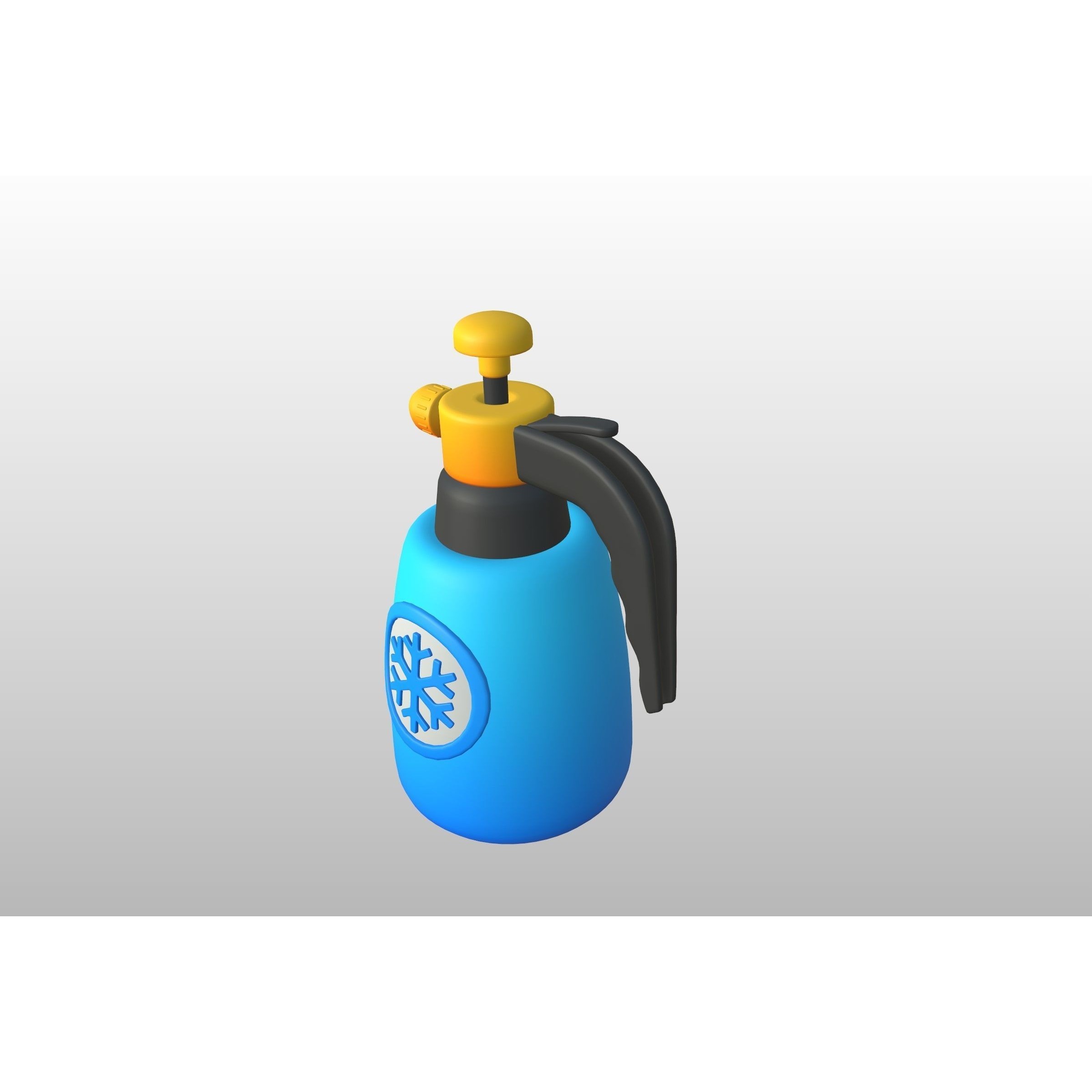 Freezing Spray - Game-Ready 3D Model - View 19