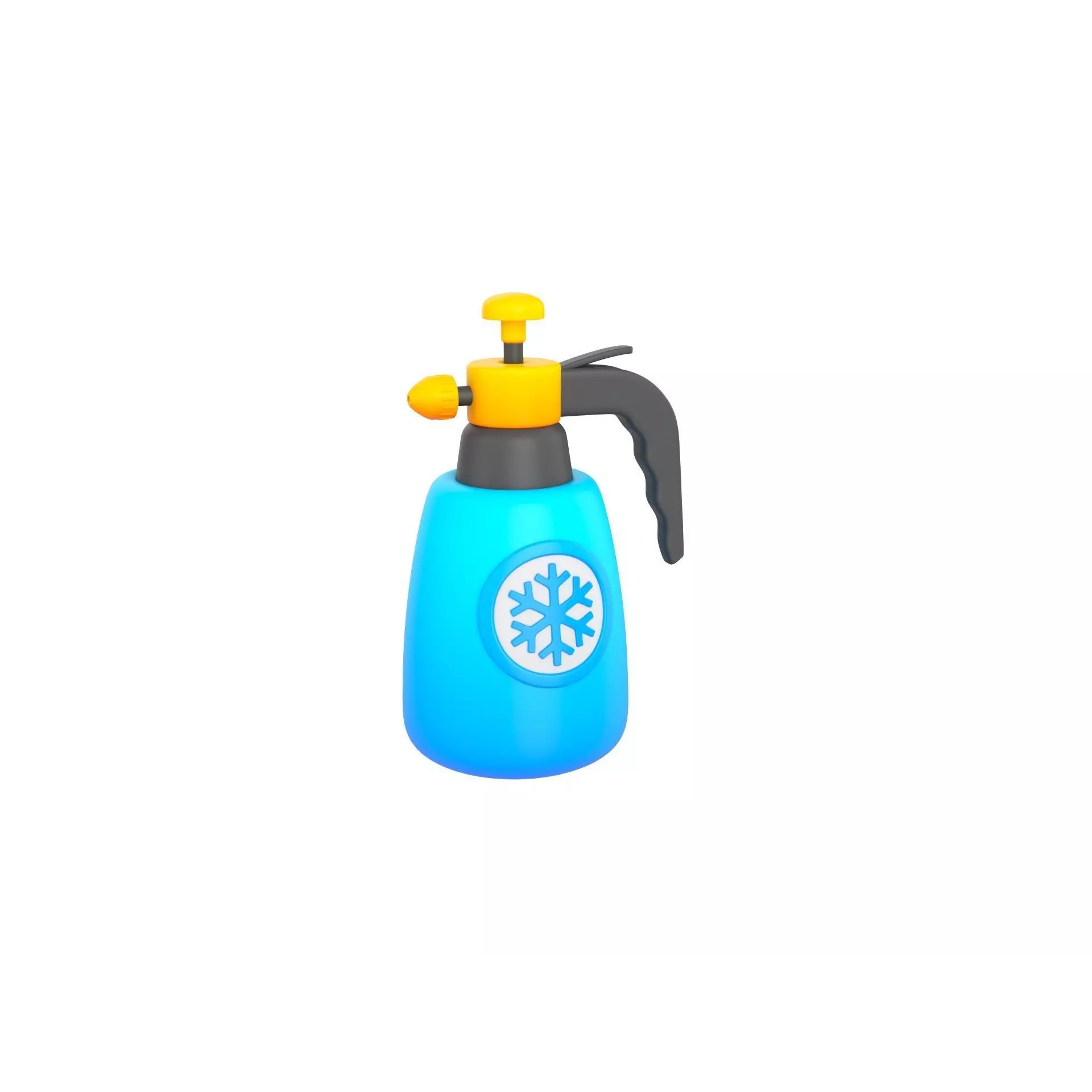 Freezing Spray - Game-Ready 3D Model - View 2