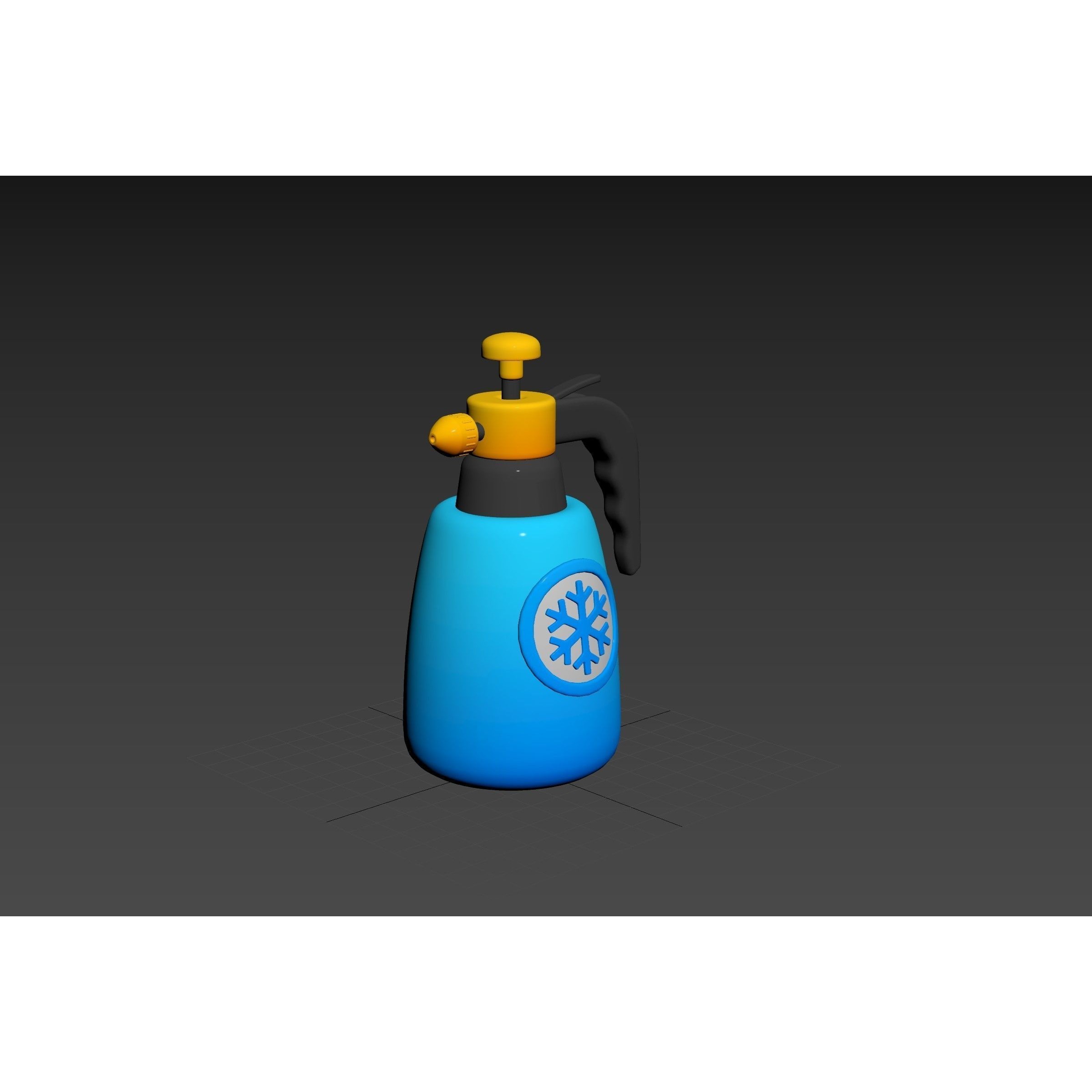Freezing Spray - Game-Ready 3D Model - View 22