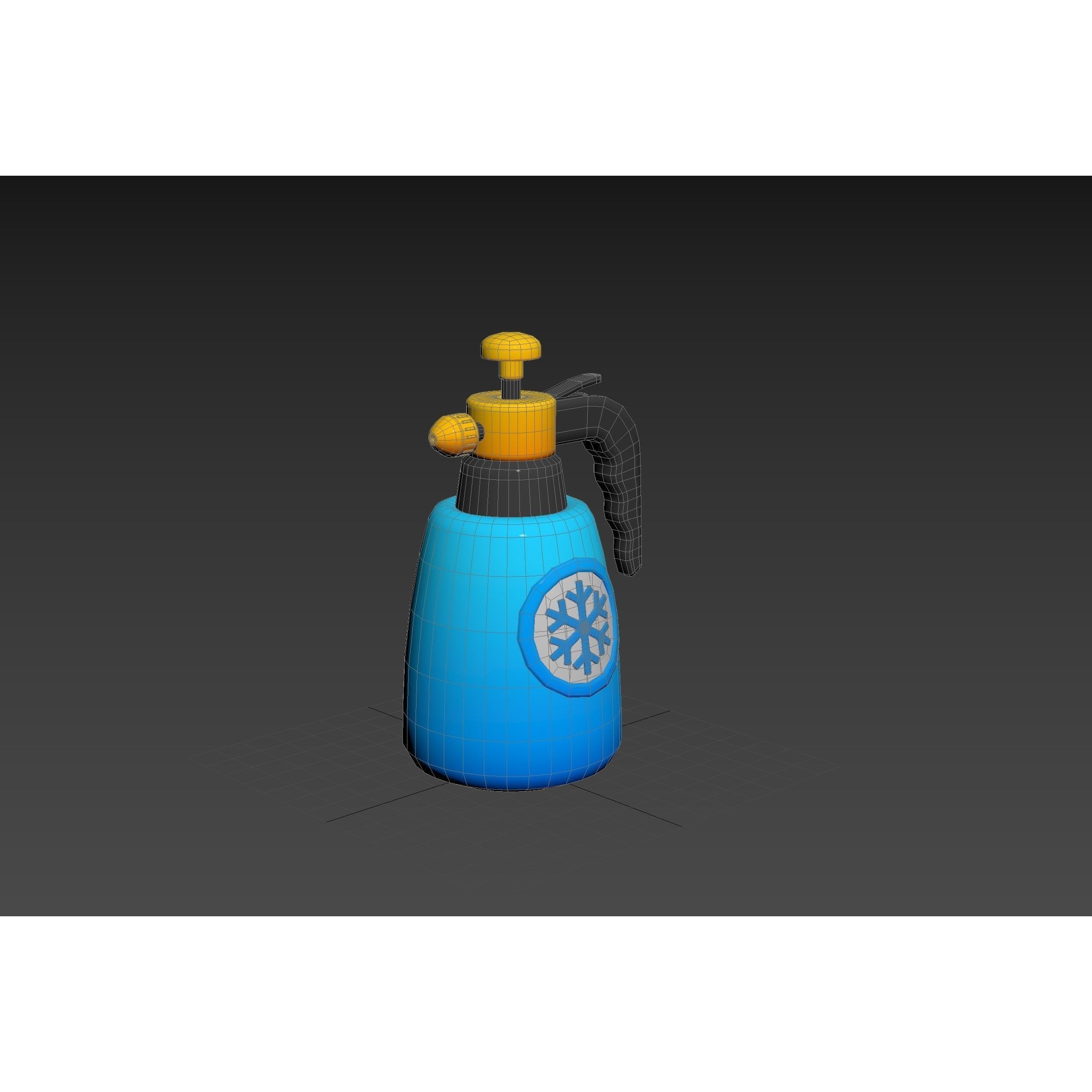 Freezing Spray - Game-Ready 3D Model - View 23