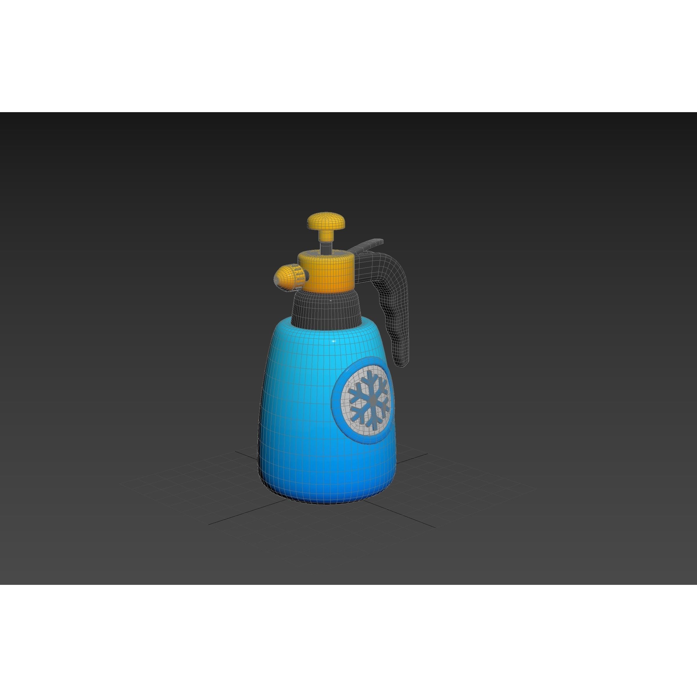 Freezing Spray - Game-Ready 3D Model - View 24