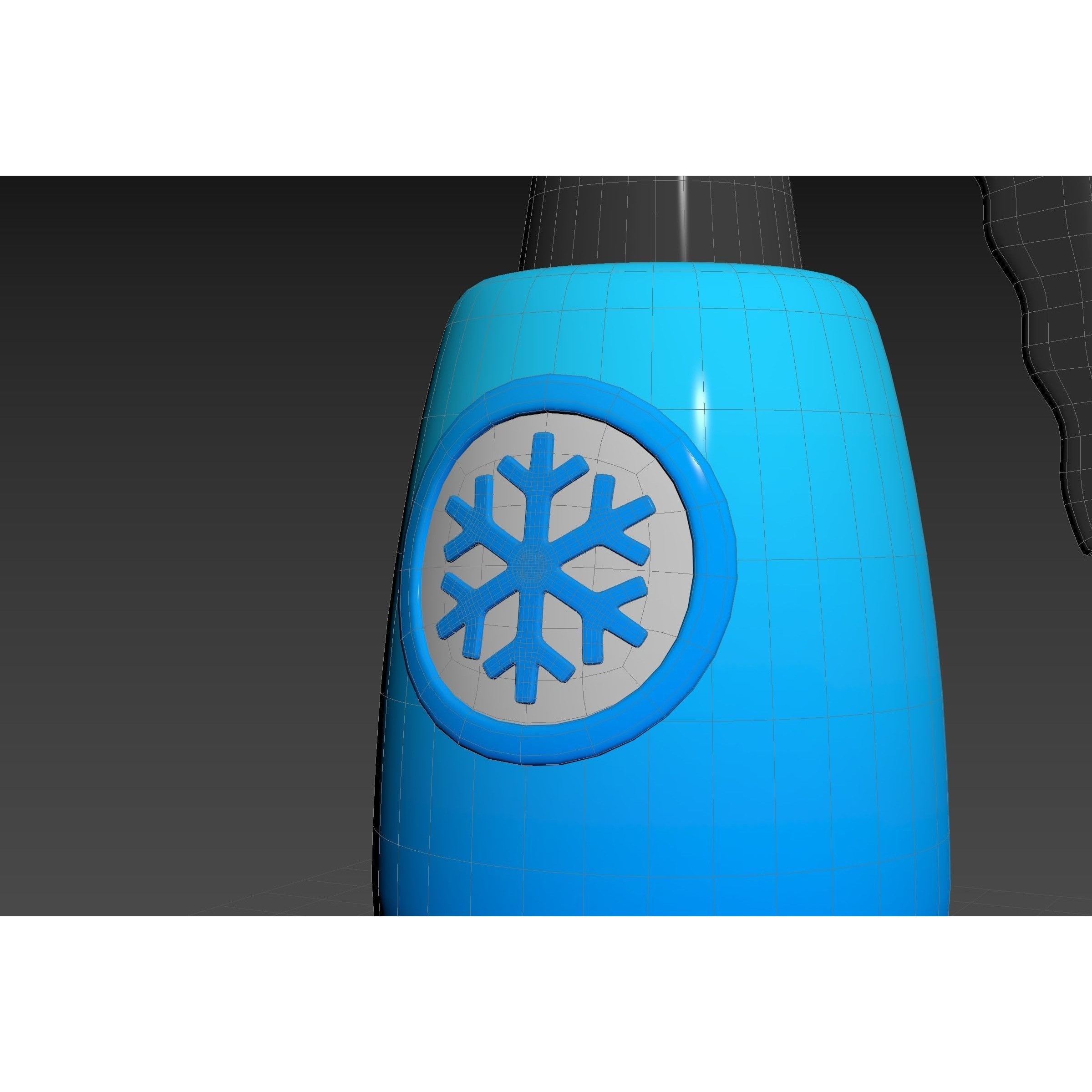 Freezing Spray - Game-Ready 3D Model - View 30