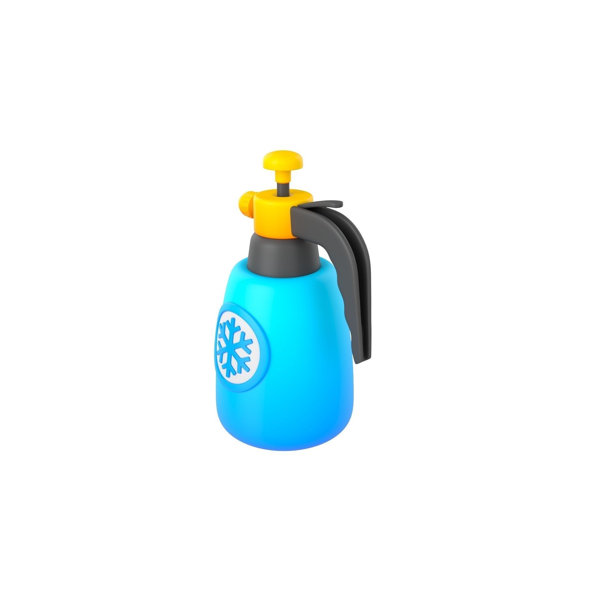Freezing Spray - Game-Ready 3D Model - View 8