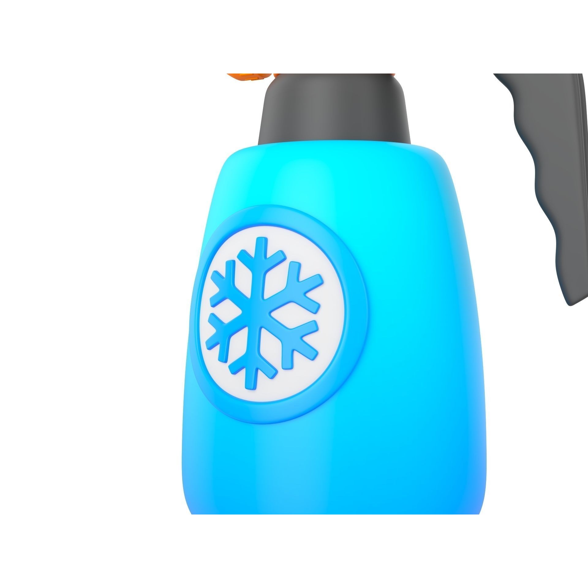 Freezing Spray - Game-Ready 3D Model - View 9