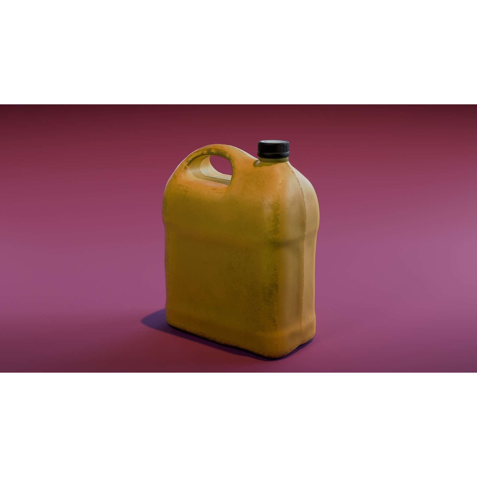 Plastic Jerrycans and Bottles - Low-Poly Game-Ready 3D Model - View 6