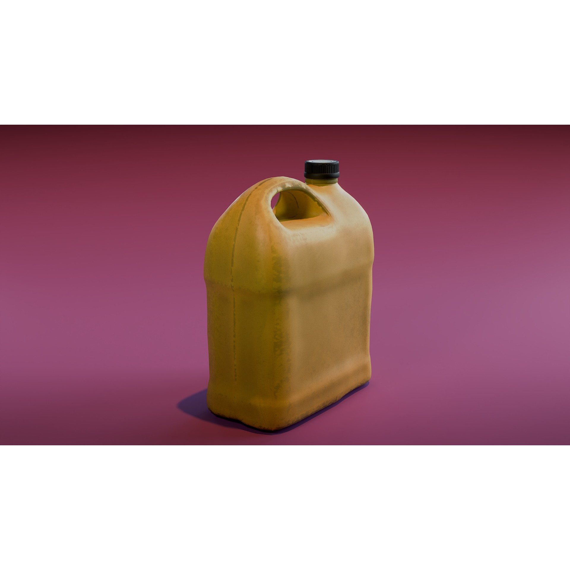 Plastic Jerrycans and Bottles - Low-Poly Game-Ready 3D Model - View 7